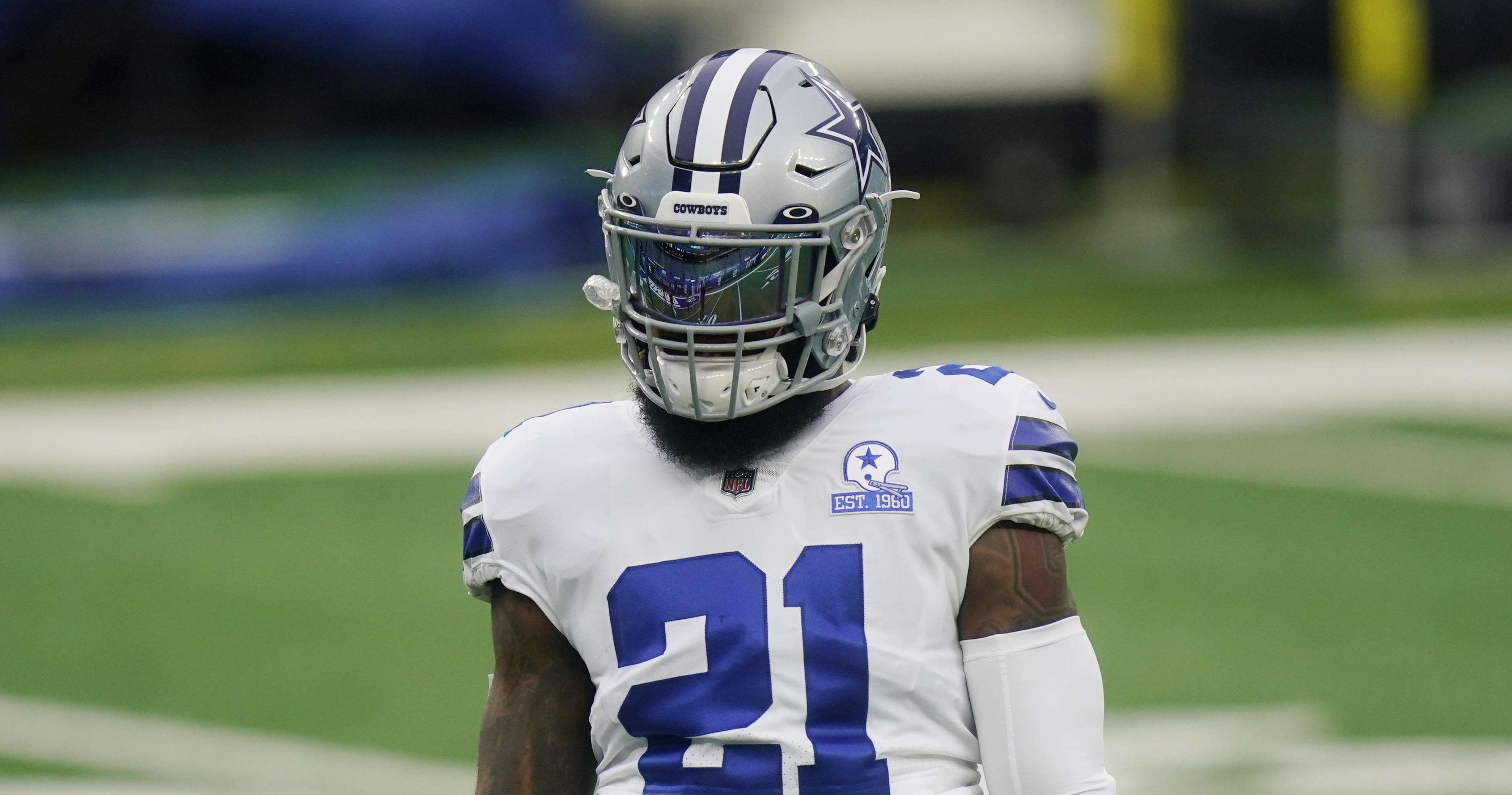 Report: Cowboys RB Ezekiel Elliott sued for alleged dog attack at