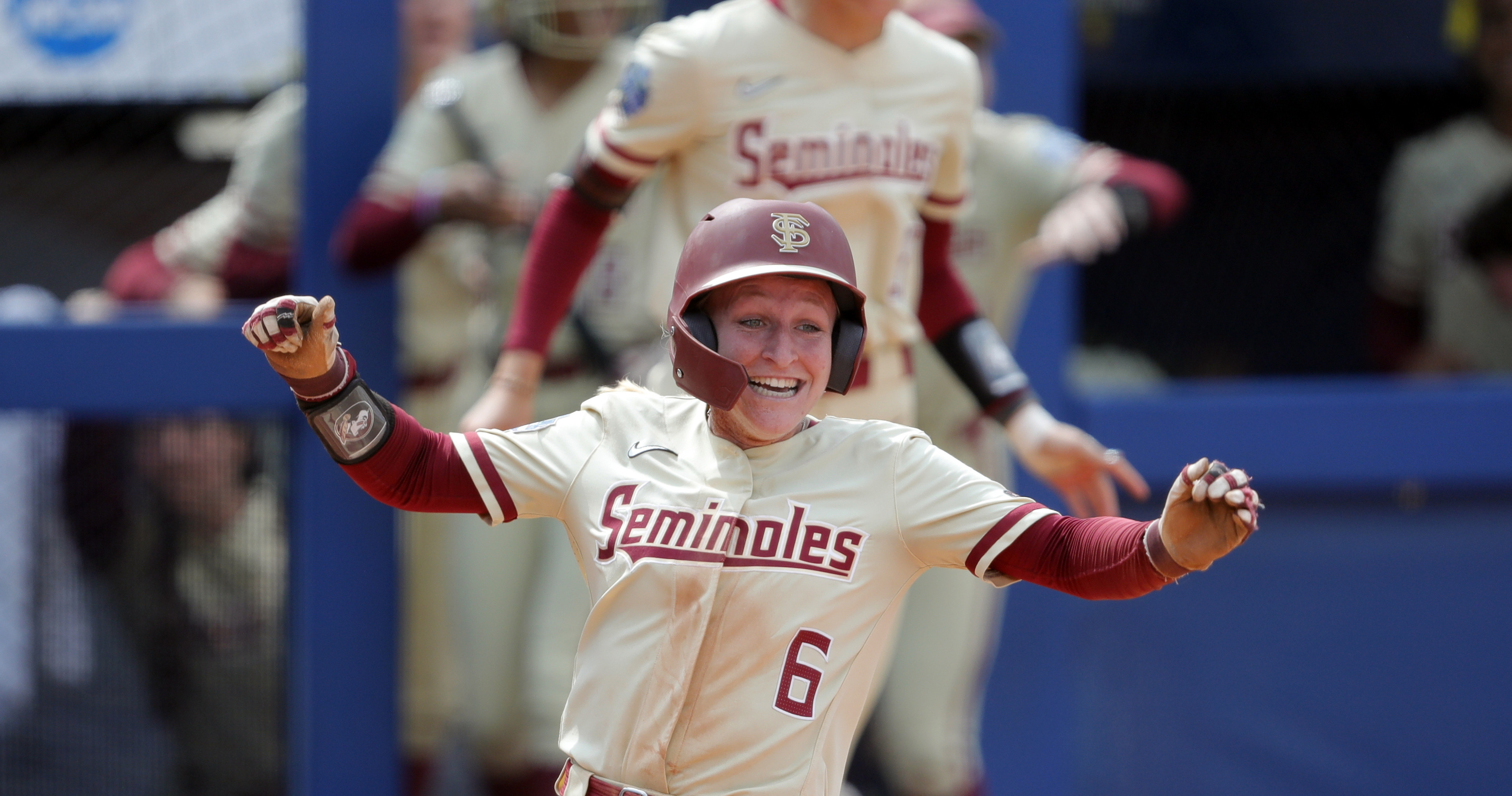 College Softball World Series 2021 Semifinal Scores, Oklahoma vs. FSU