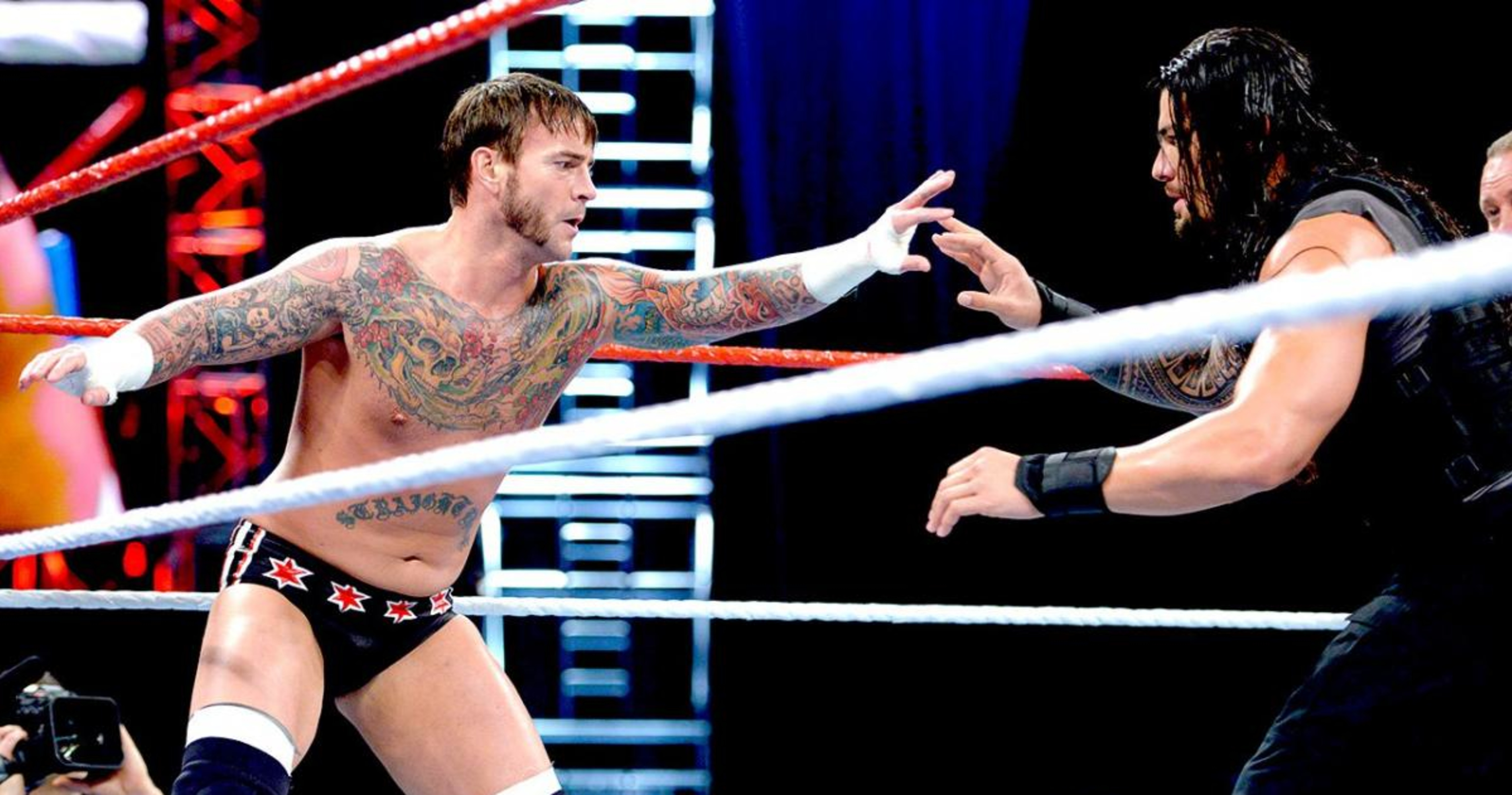 Cm Punk Says Roman Reigns Is Far And Away The Best Guy Wwe Has News Scores Highlights