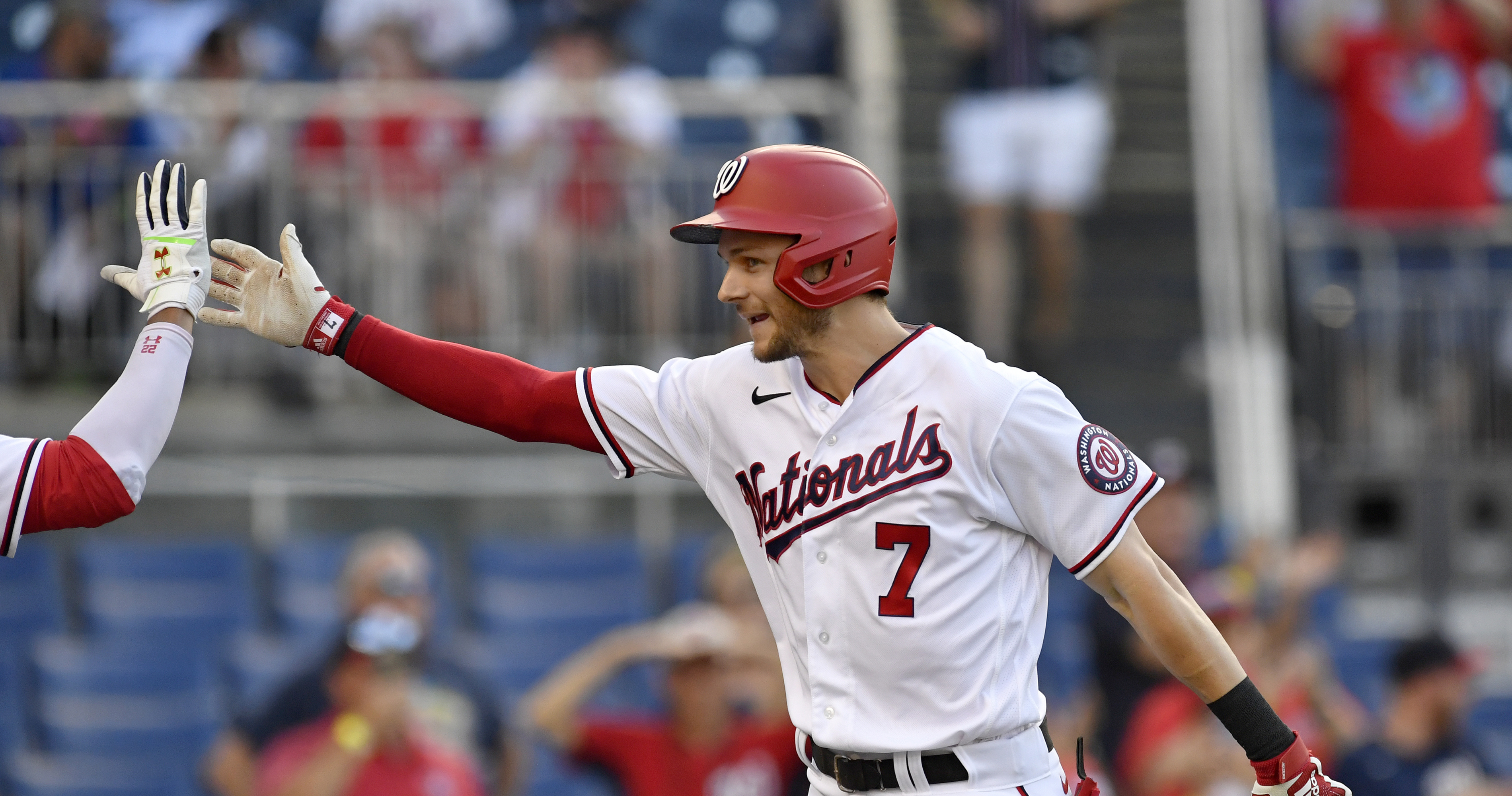 Nationals star Trea Turner ties MLB record with third career cycle