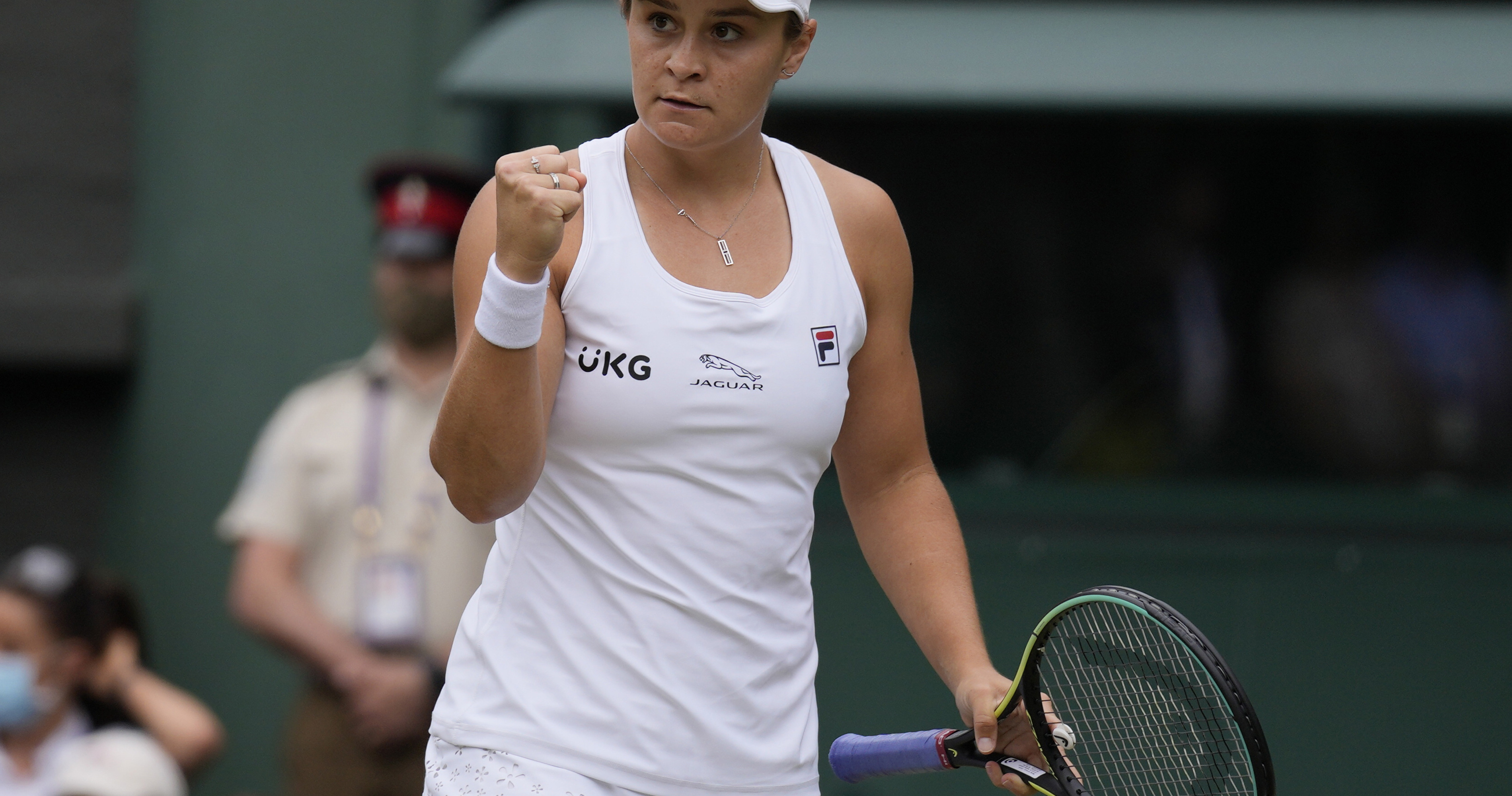 Ashleigh Barty battles past Karolina Pliskova to clinch first Wimbledon  title, Wimbledon