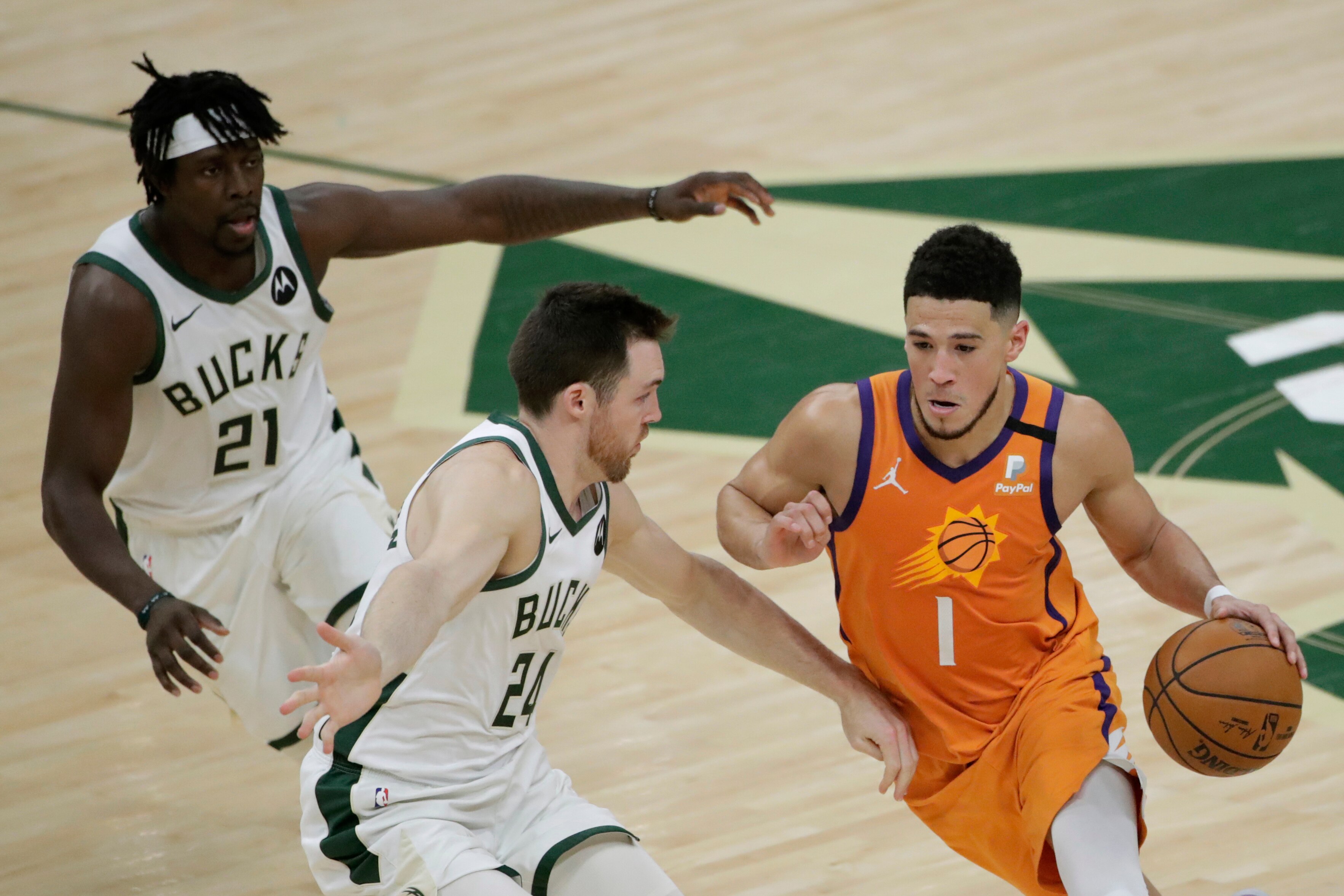 Suns vs. Bucks Crew Chief Says Devin Booker Should Have Fouled Out of
