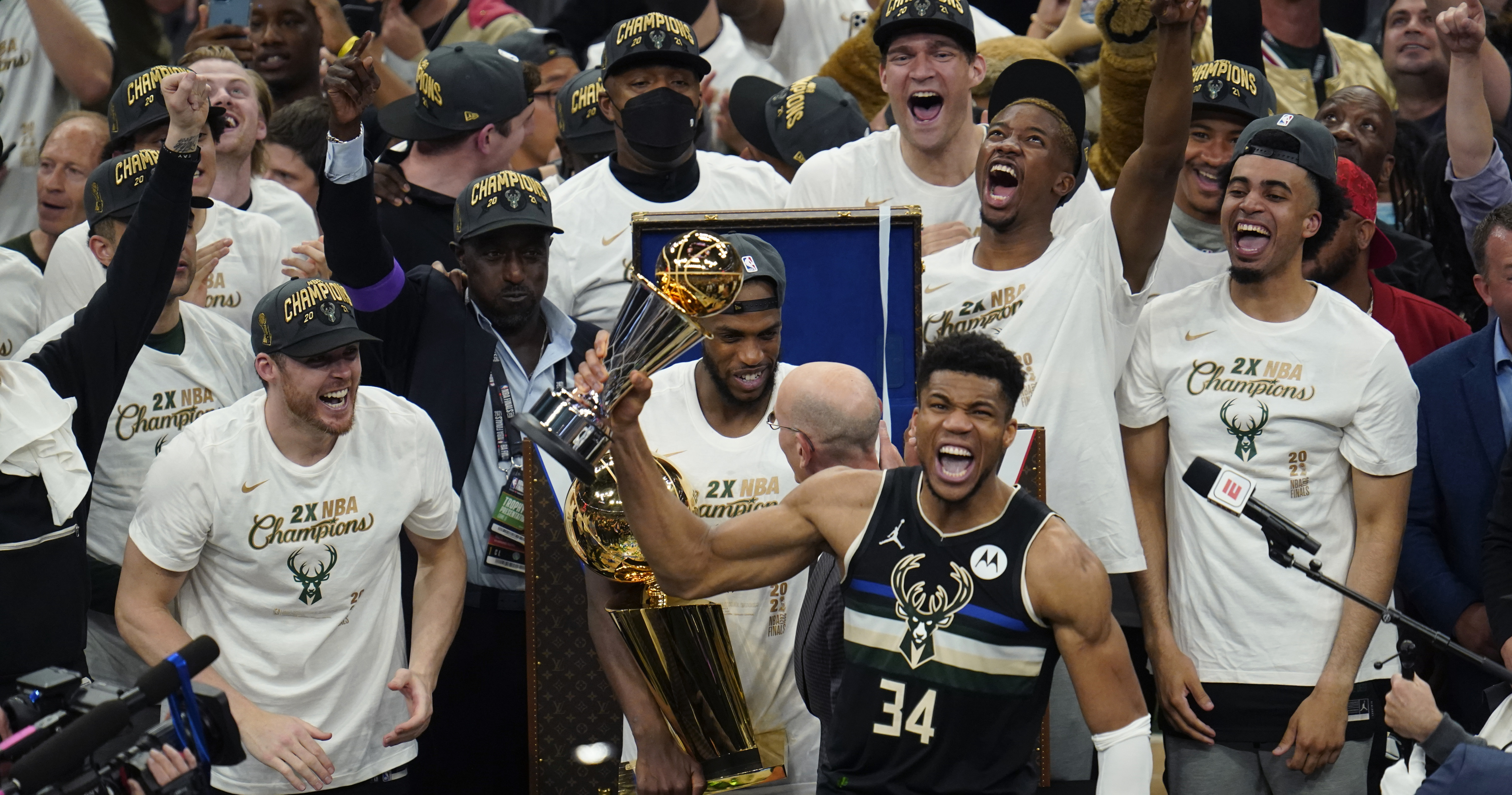 NBA on X: The @Bucks are the 2020-21 NBA Champions! #ThatsGame   / X