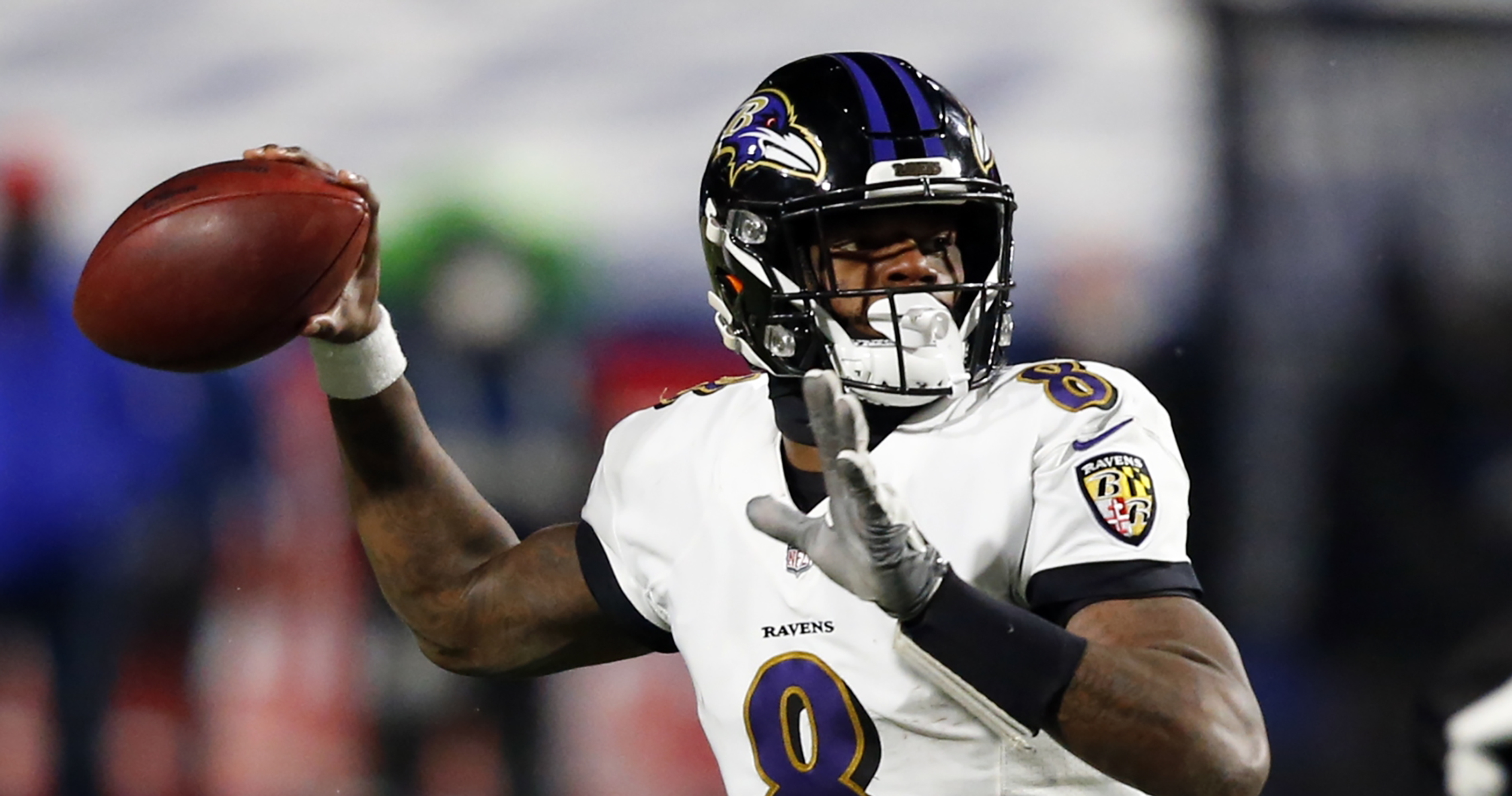 If the Ravens win the Super Bowl, Lamar Jackson says he'll stop wearing No.  8