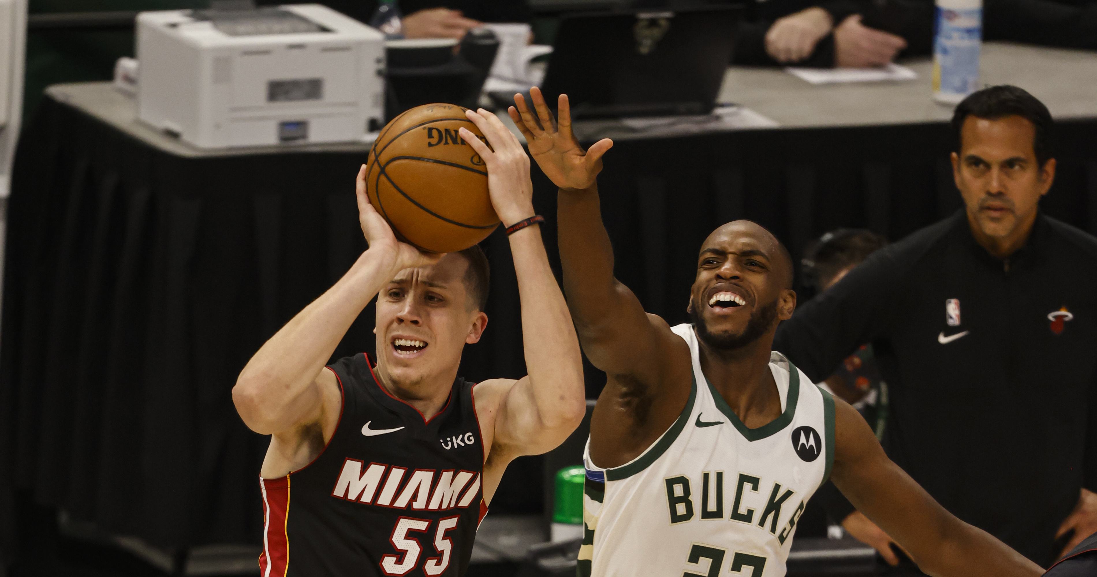 Duncan Robinson signs two-way contract with Miami Heat, Archives