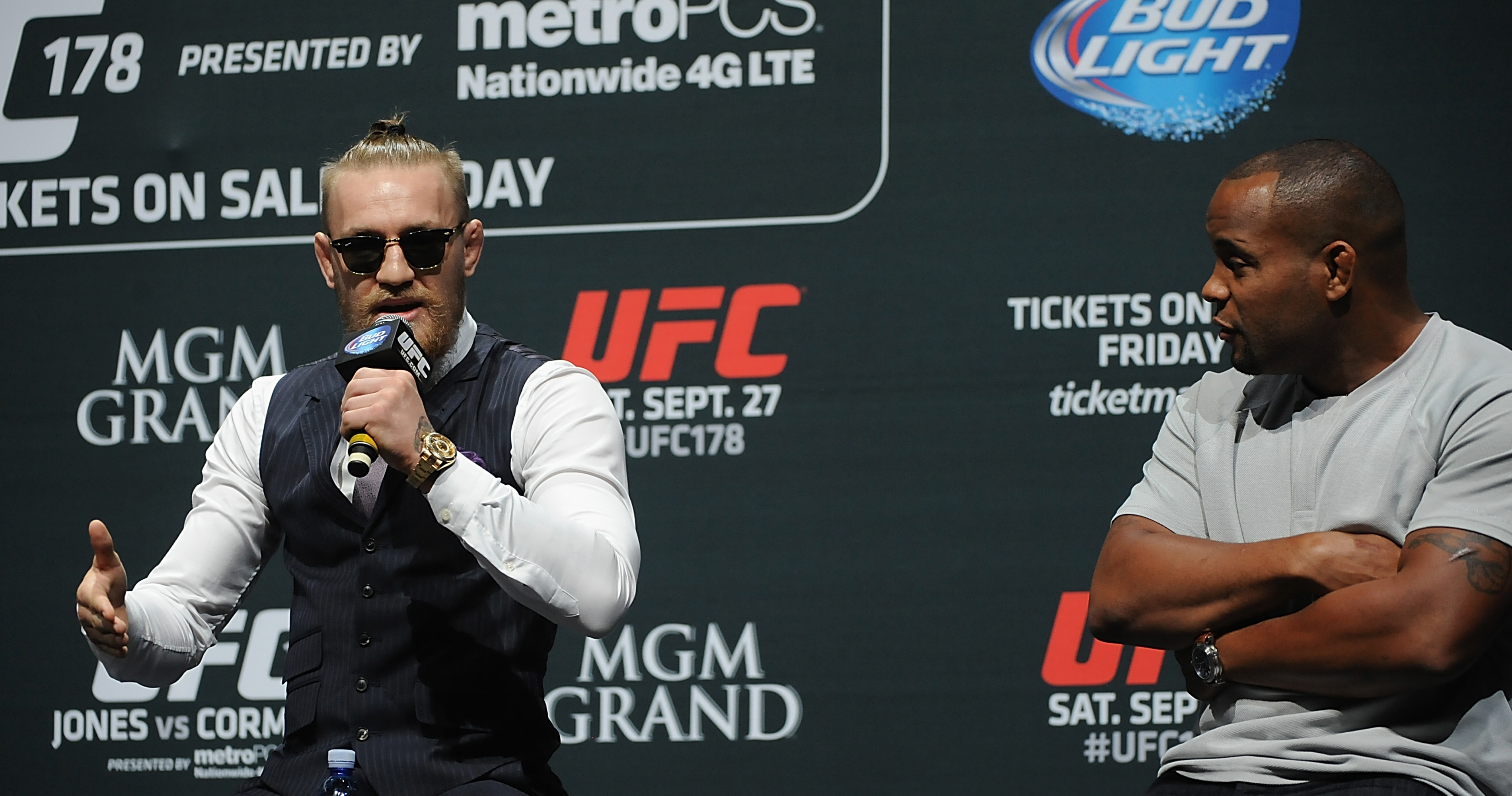 Conor McGregor Says Daniel Cormier Showed Up To Press Event Drunk ...