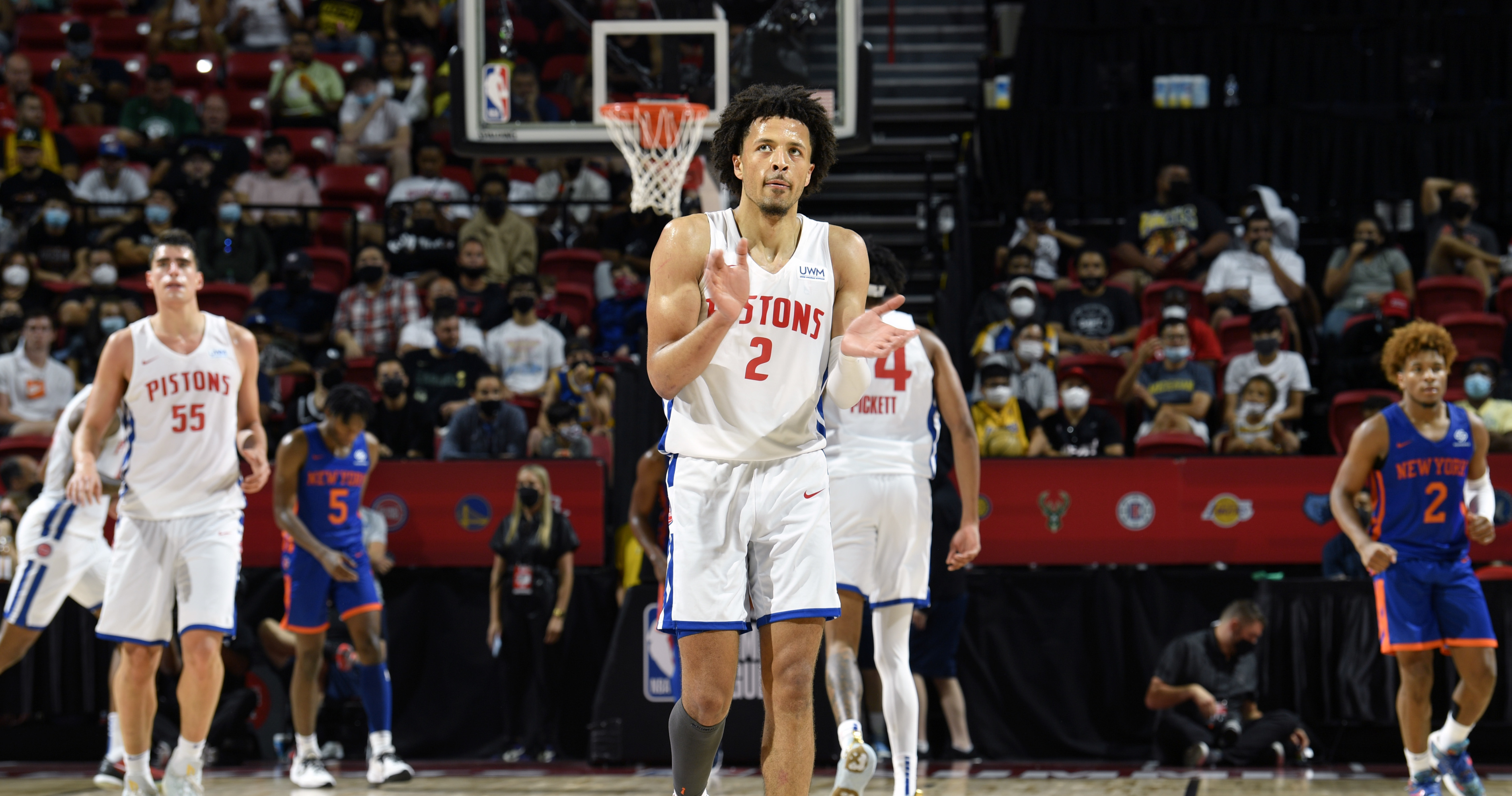 Cade Cunningham Drops 24 In Pistons' NBA Summer League Win Over Knicks ...