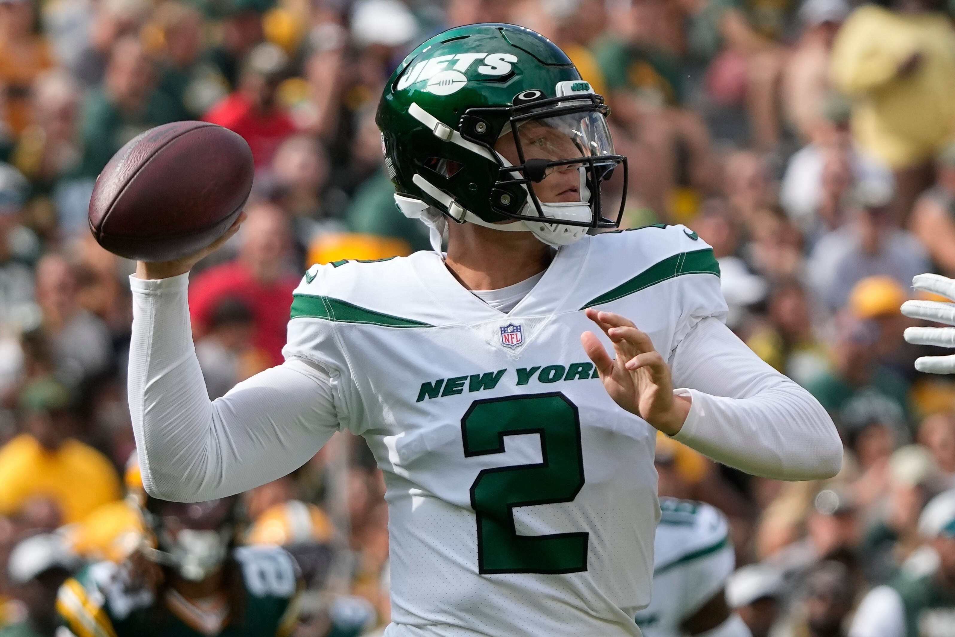 Aaron Rodgers Says Jets' Zach Wilson Can 'Throw the Heck' out of the