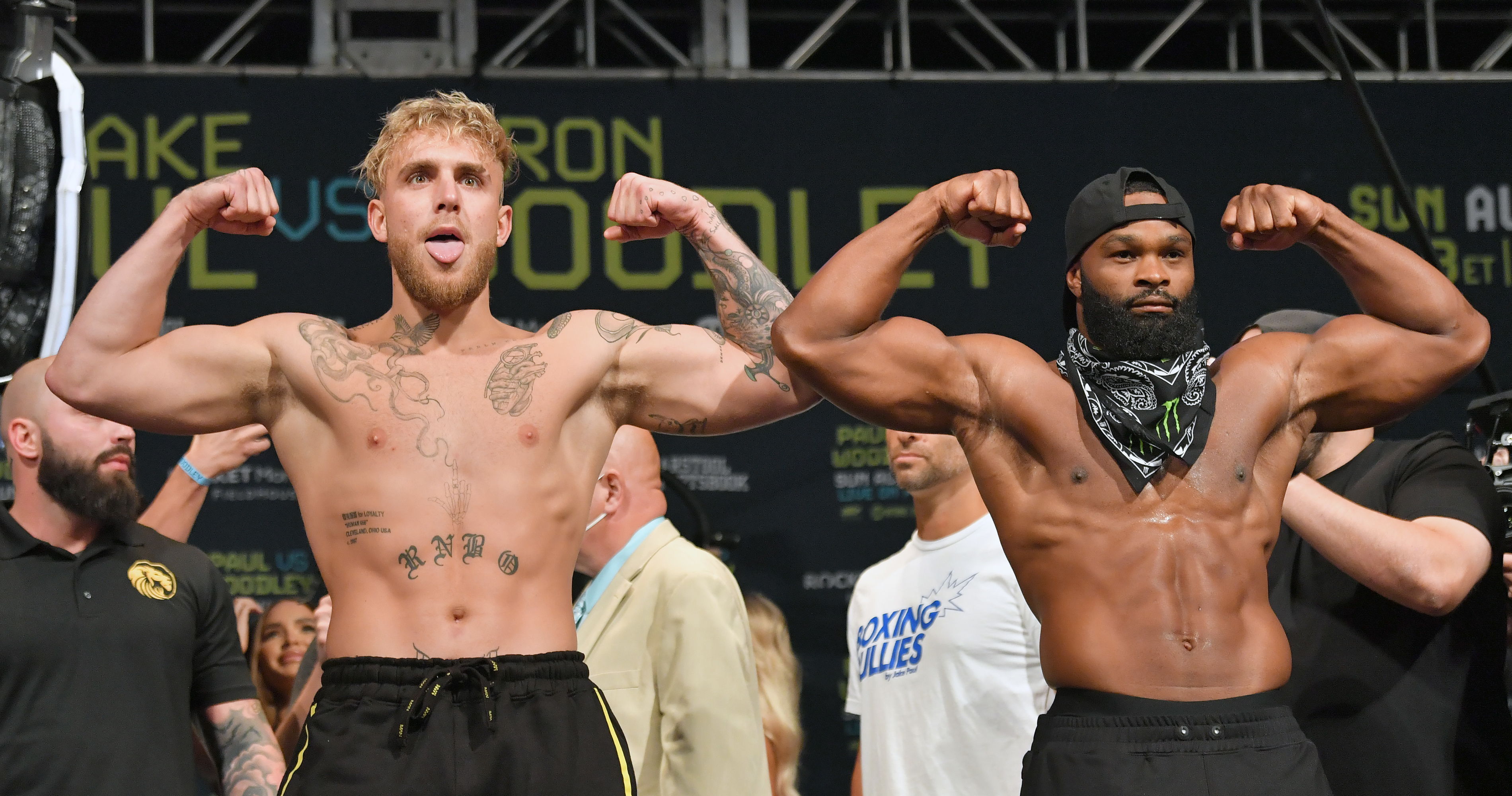I'm too f***ing good at this sport' - Jake Paul shows off bulked