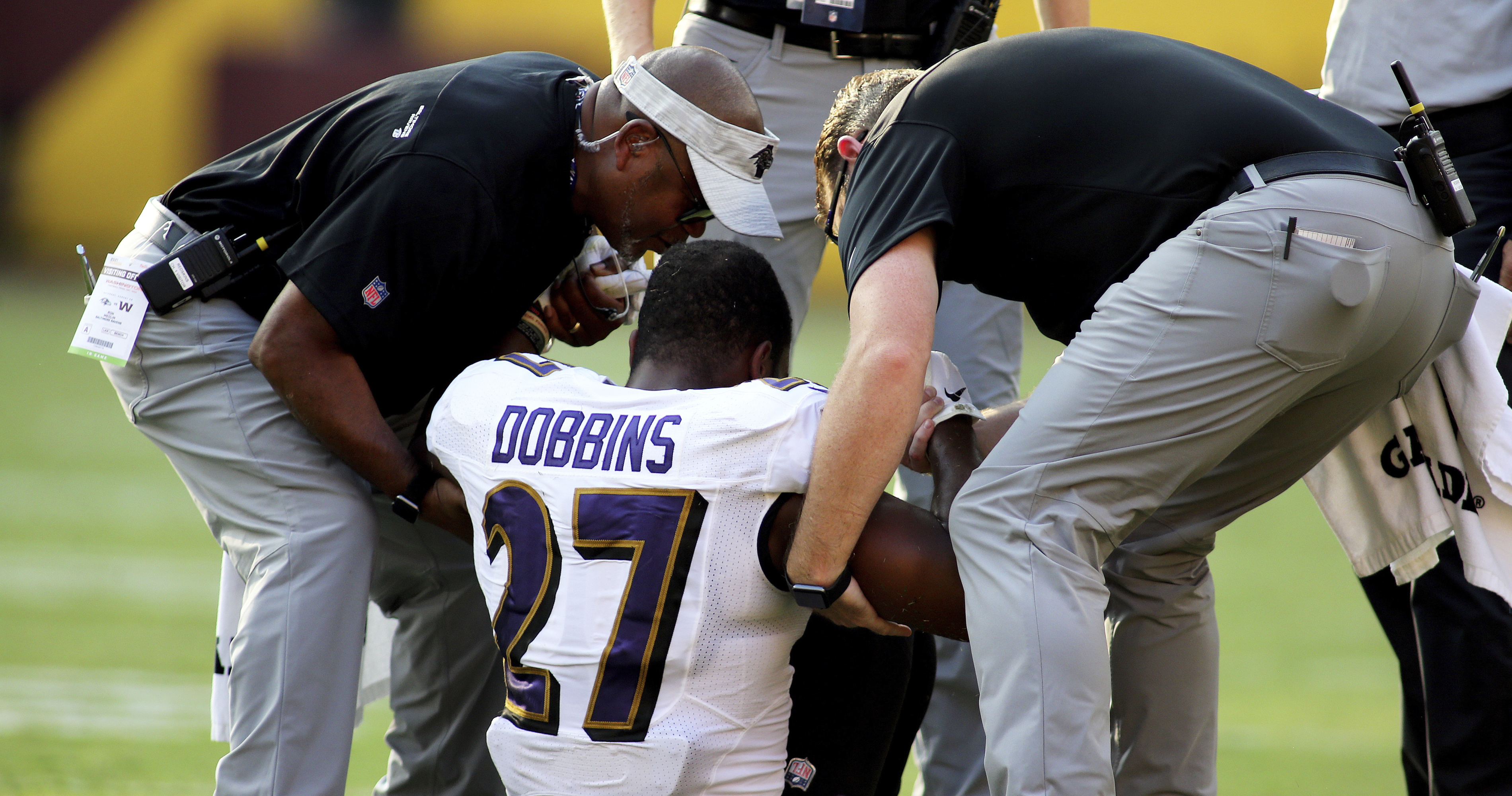 Ascending quickly': John Harbaugh provides JK Dobbins injury