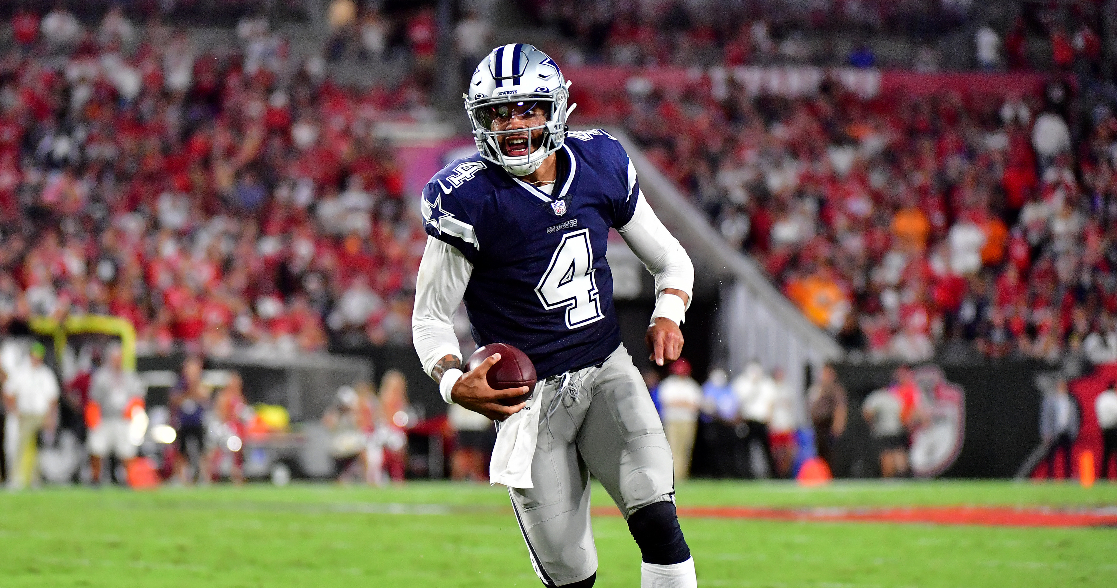 Cowboys, Dak Prescott continue troubling trend as Tom Brady awaits