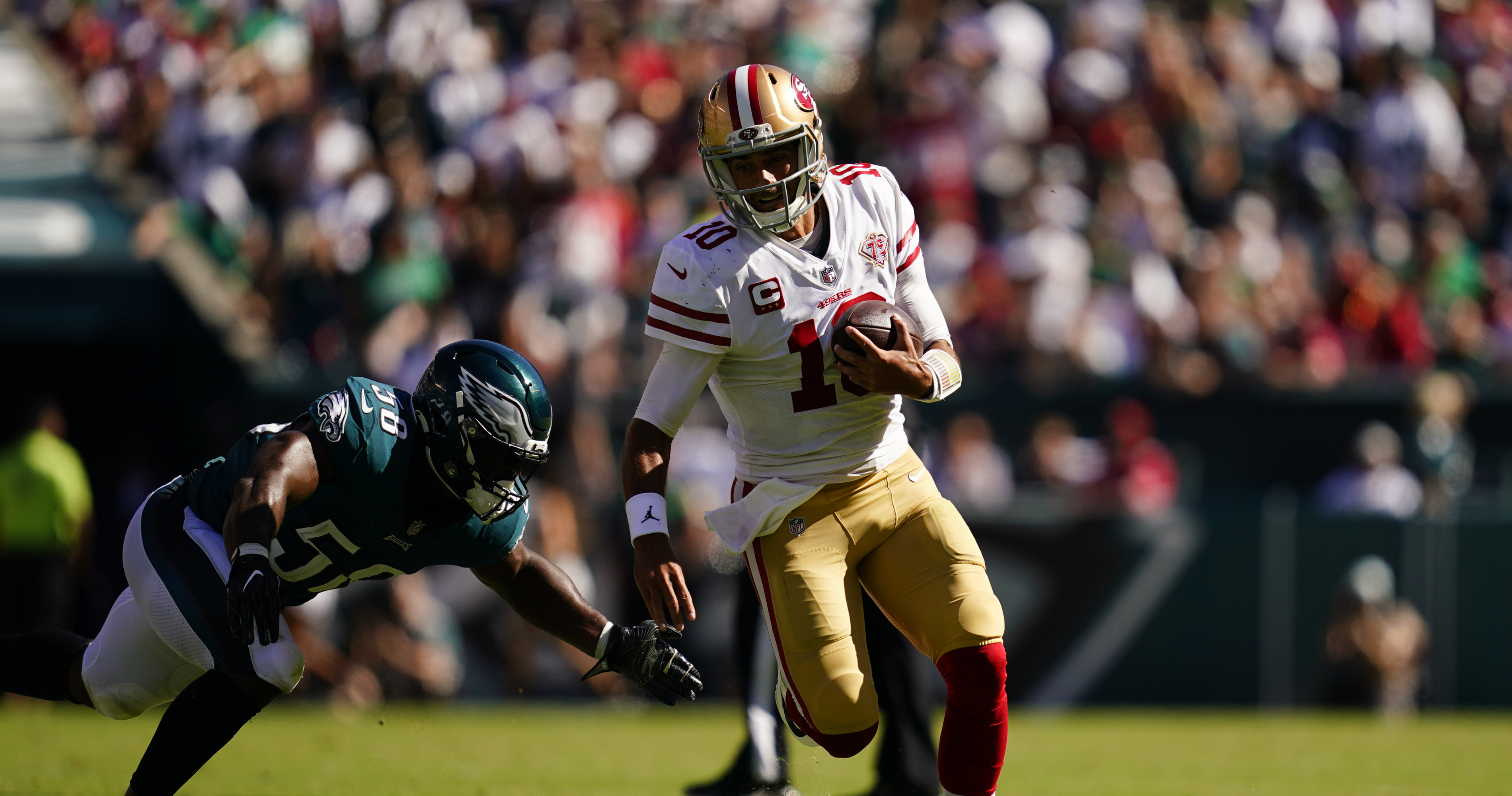 Philadelphia Eagles lose to San Francisco 49ers 17-11 in Week 2