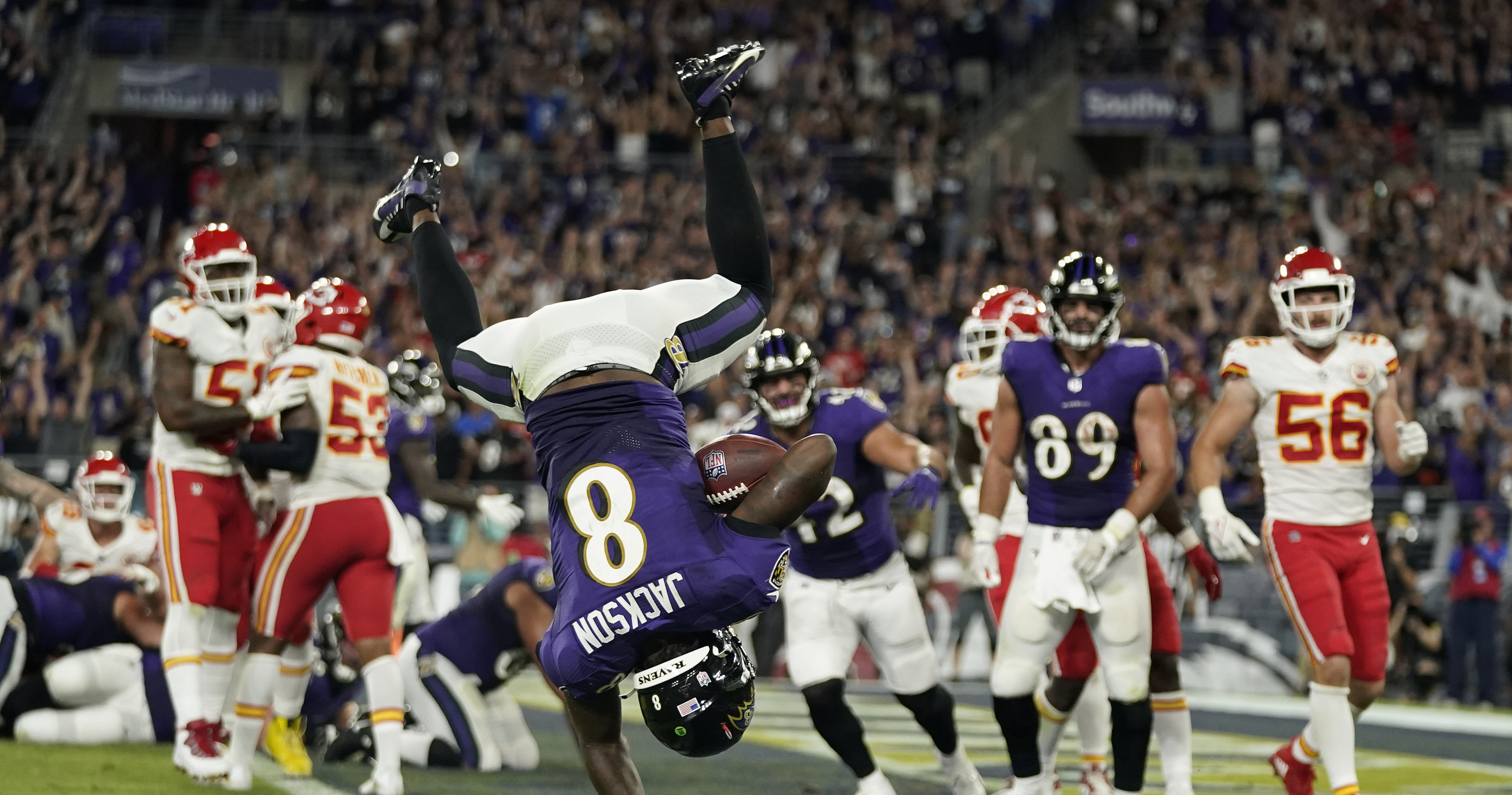 Final score: Chiefs fumble game away, lose 36-35 to Ravens