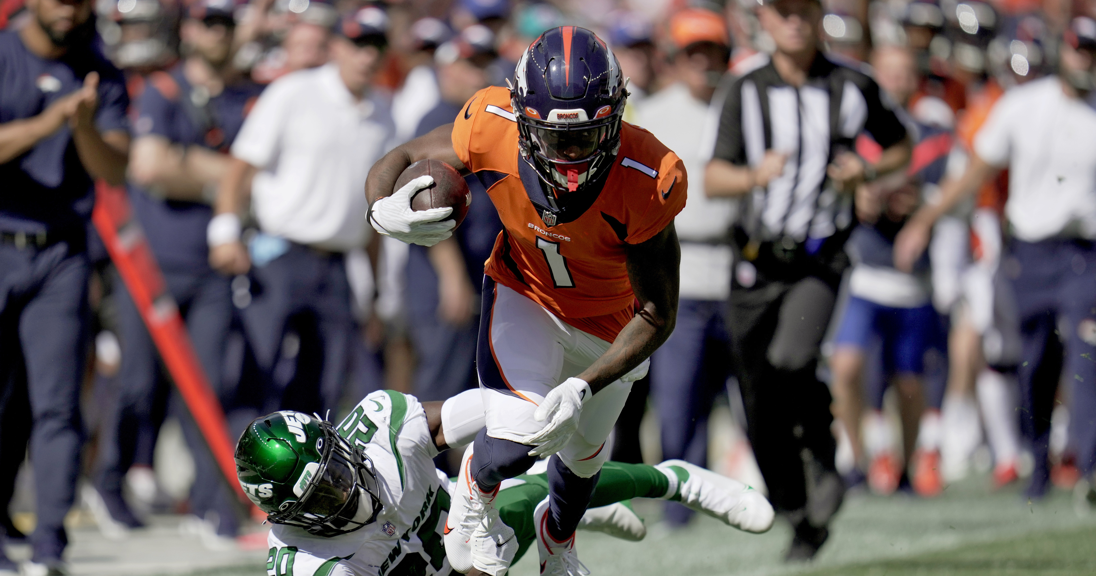 Courtland Sutton, Broncos Reportedly Agree to 4-Year, $60.8M Contract  Extension, News, Scores, Highlights, Stats, and Rumors