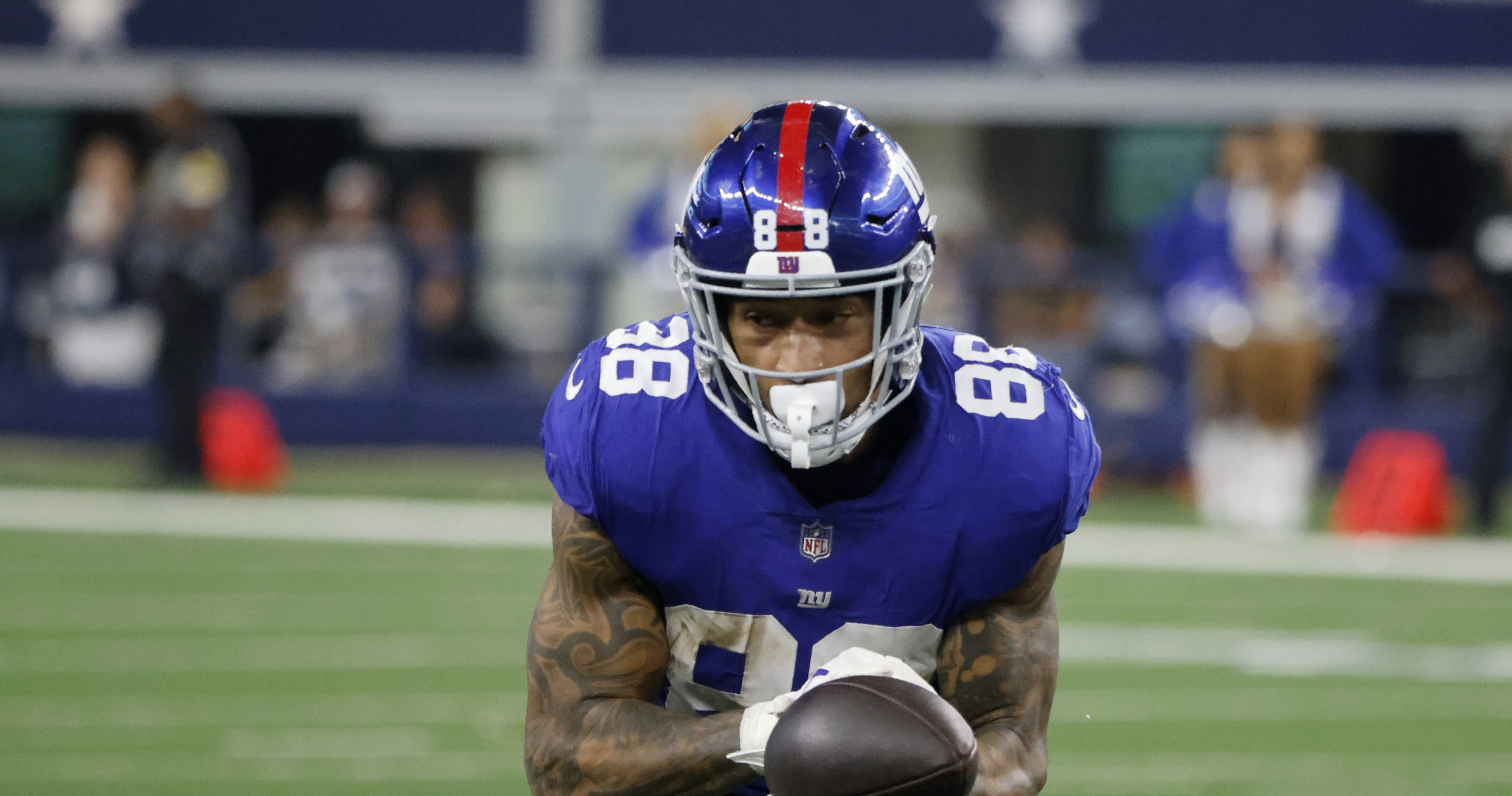 Giants' Kadarius Toney, Cowboys' Damontae Kazee both fined; Jayron