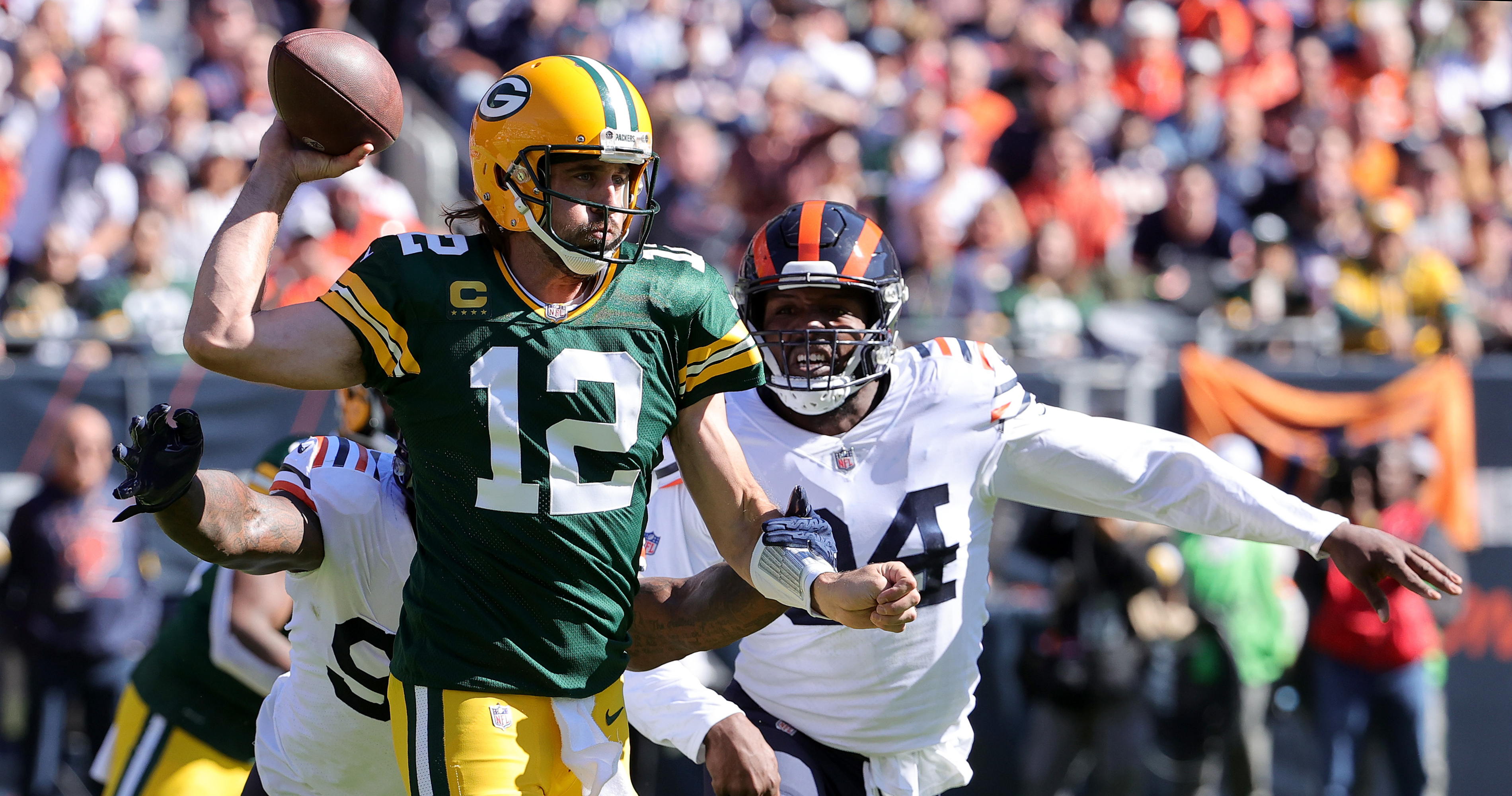 Packers vs. Bears final score, results: Aaron Rodgers throws 4 TDs to take  down Chicago on 'SNF'