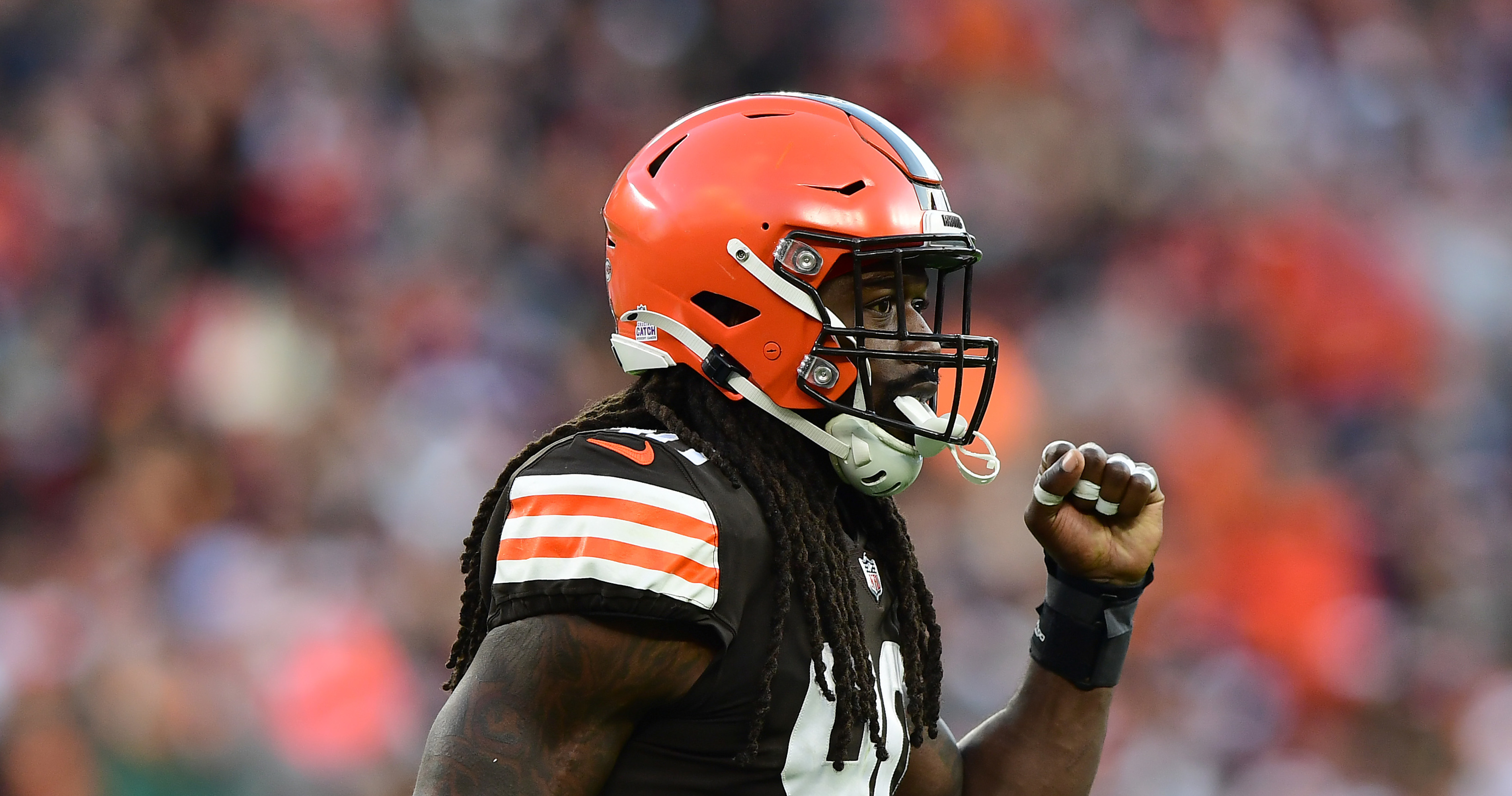 Jadeveon Clowney Out For Browns Vs. Steelers With Ankle Injury Suffered ...