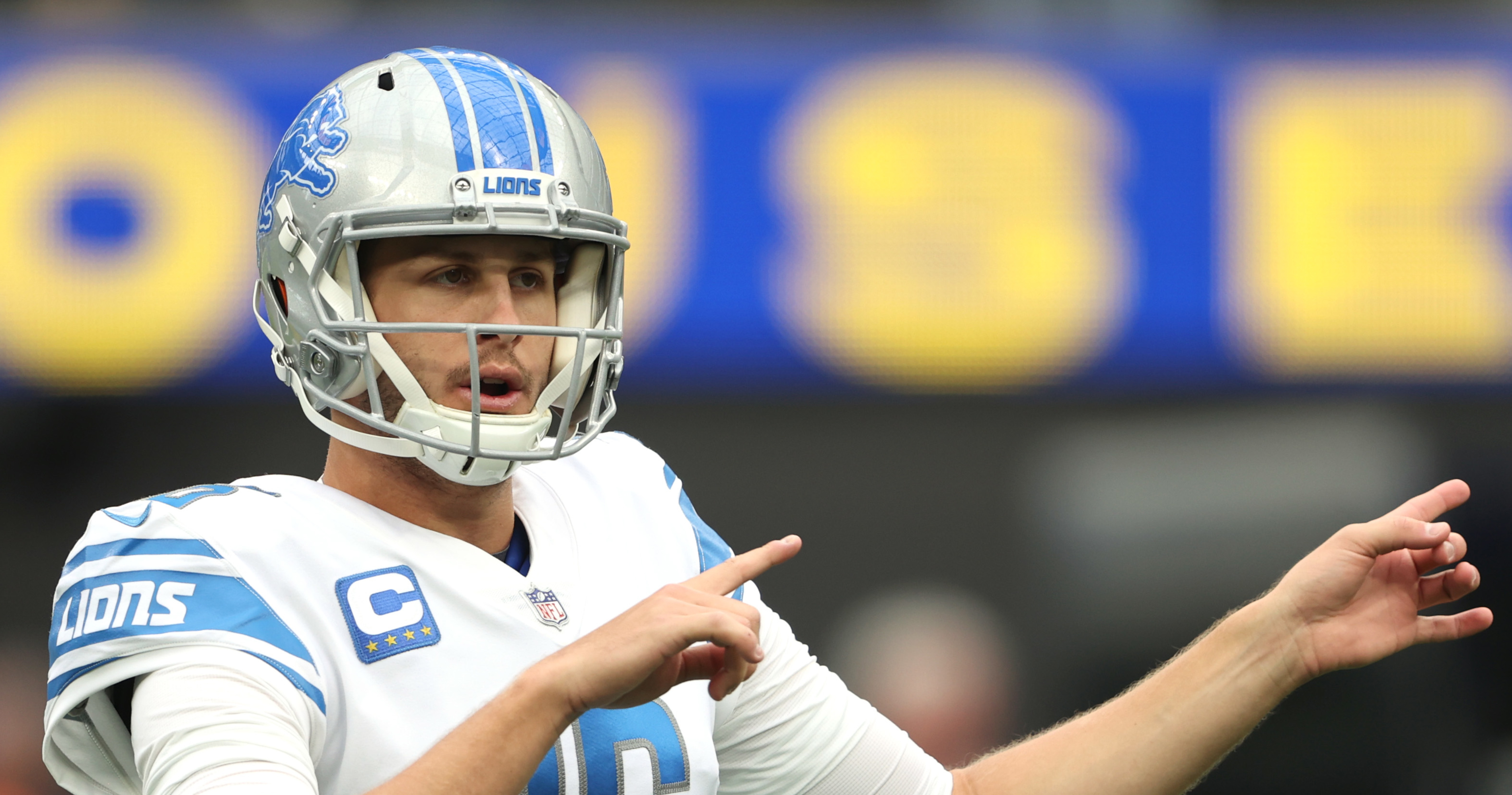 Report: Jared Goff's Status for Lions vs. Browns Unclear Because of ...