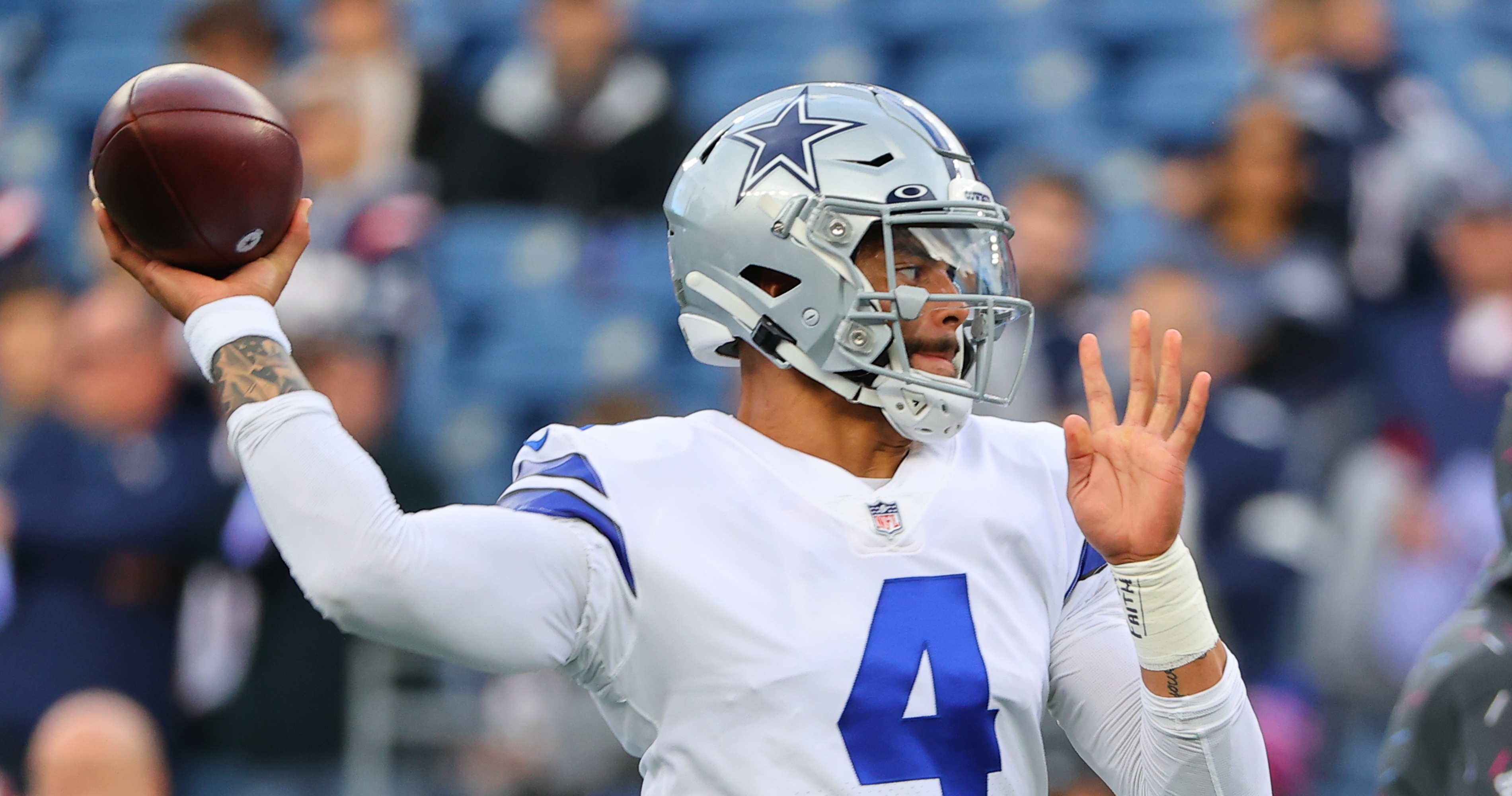 Cowboys QB Dak Prescott will be a game-time decision vs. Vikings