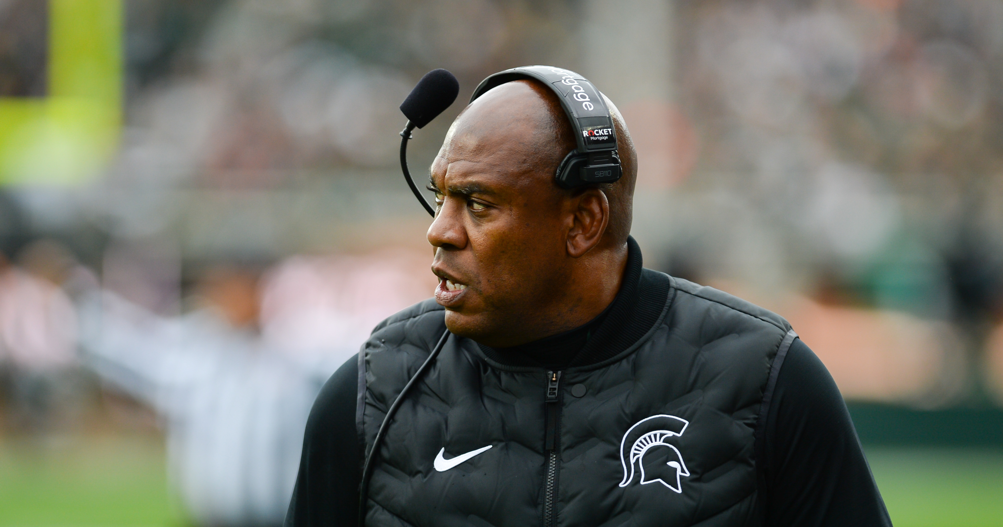 Mel Tucker Says Michigan State's Goals Are Ahead of Them After Upset ...