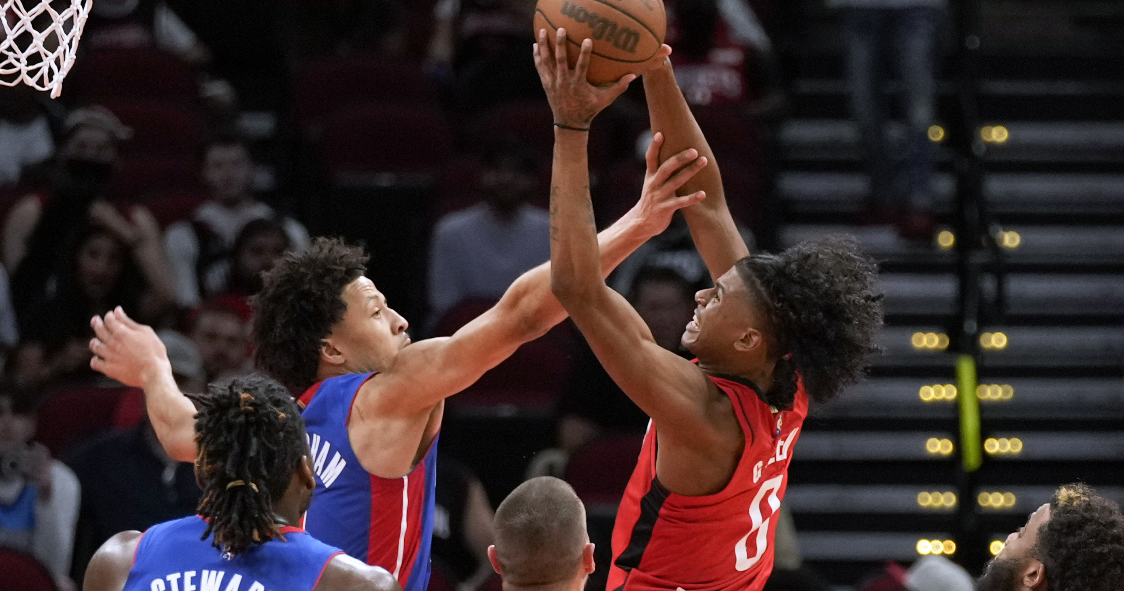 Cade Cunningham Outduels Jalen Green As Pistons Beat Rockets News