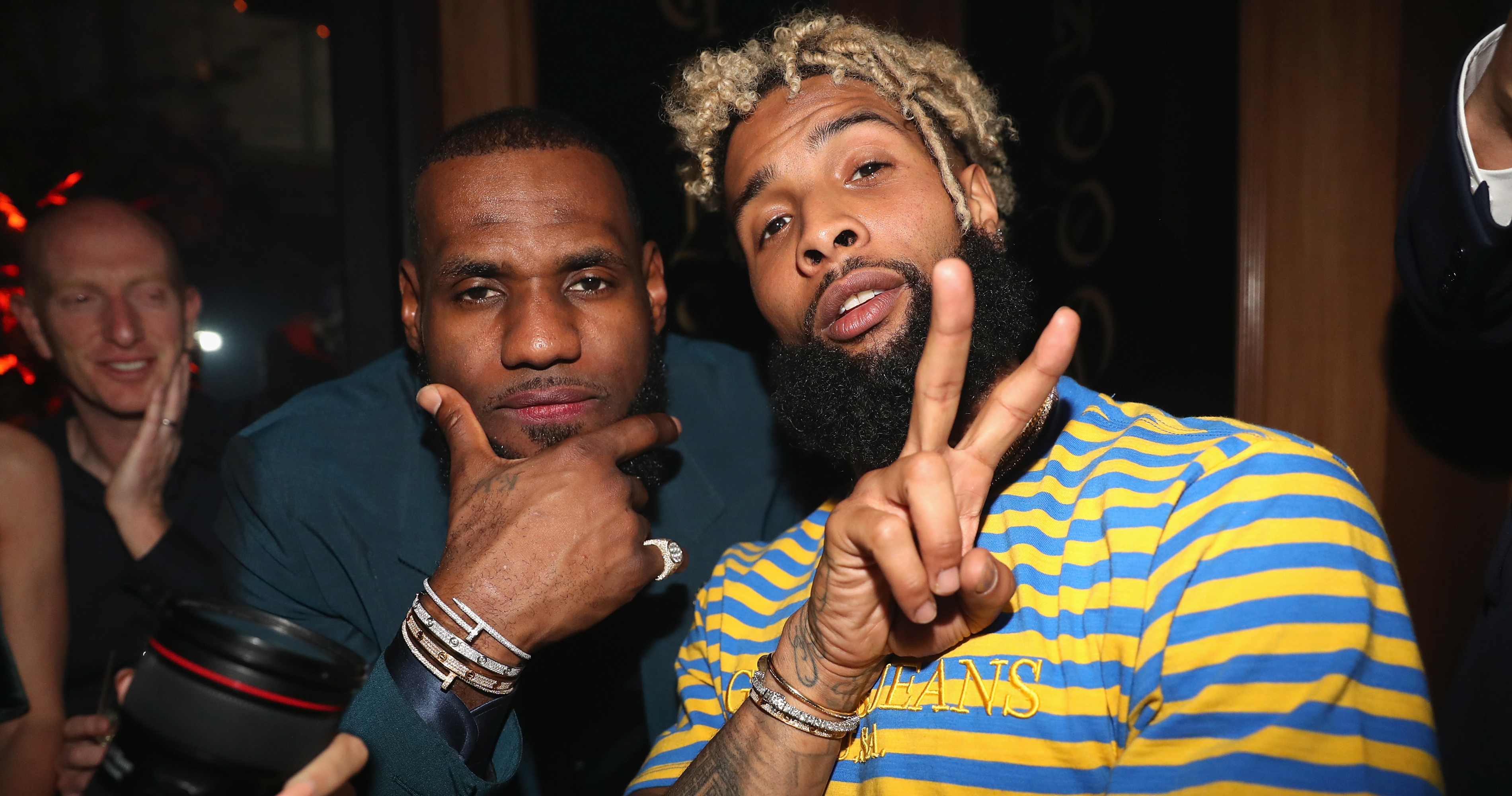 LeBron James Congratulates Odell Beckham Jr., Los Angeles Rams For Making Super  Bowl LVI