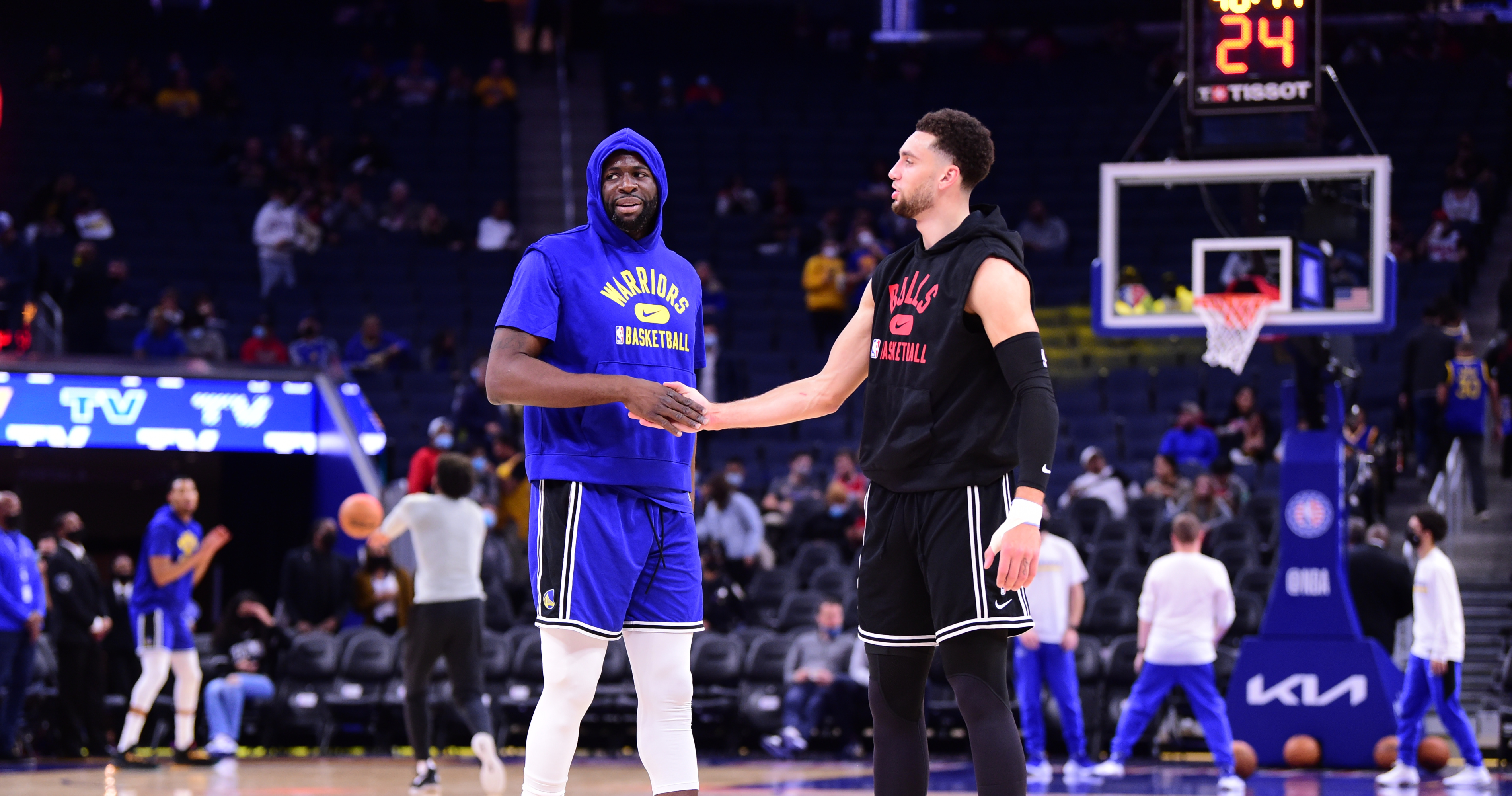 Zach LaVine praises Steph Curry, Klay Thompson for setting NBA standard –  NBC Sports Bay Area & California