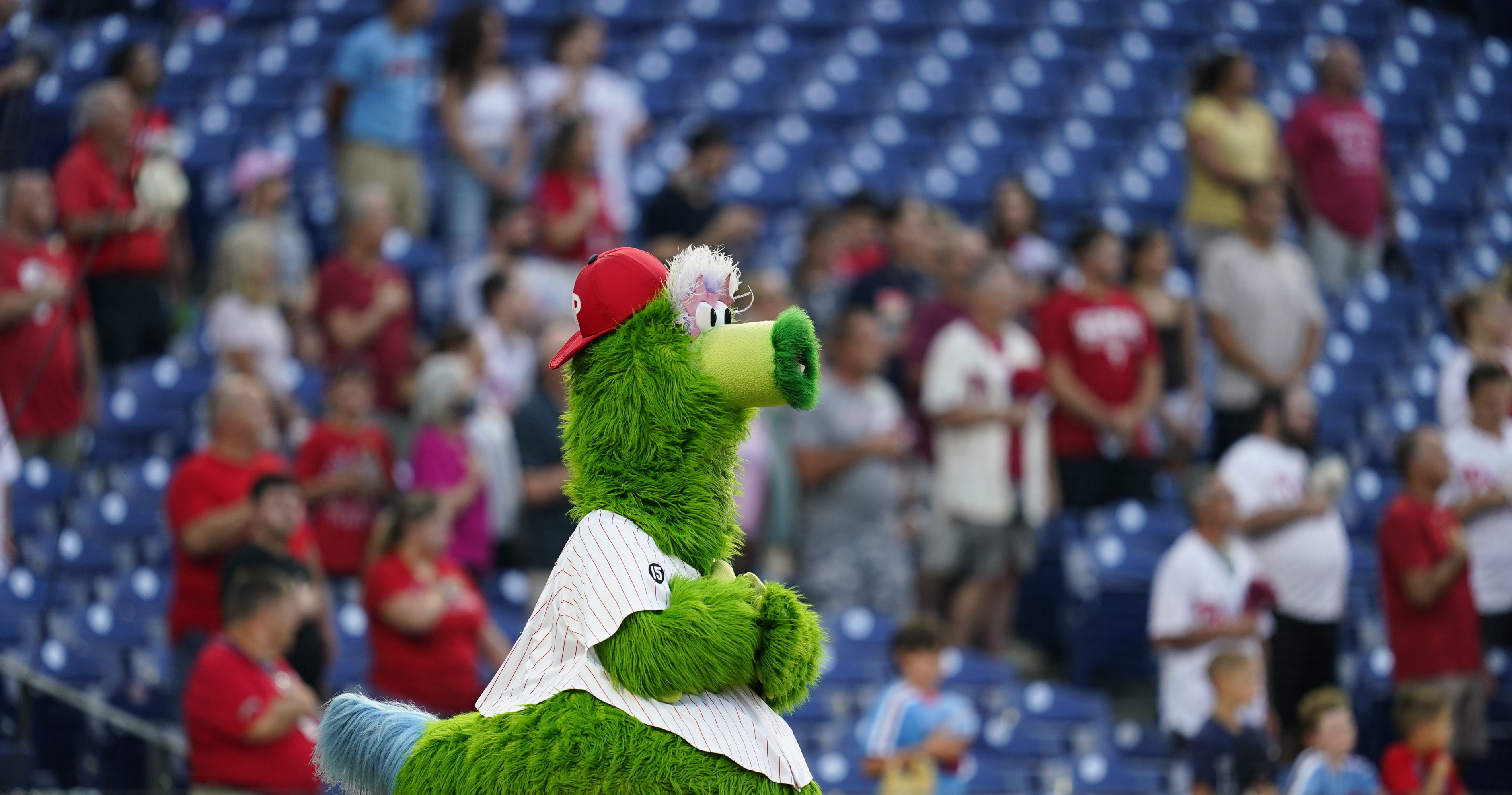 The Phillie Phanatic is getting a new look