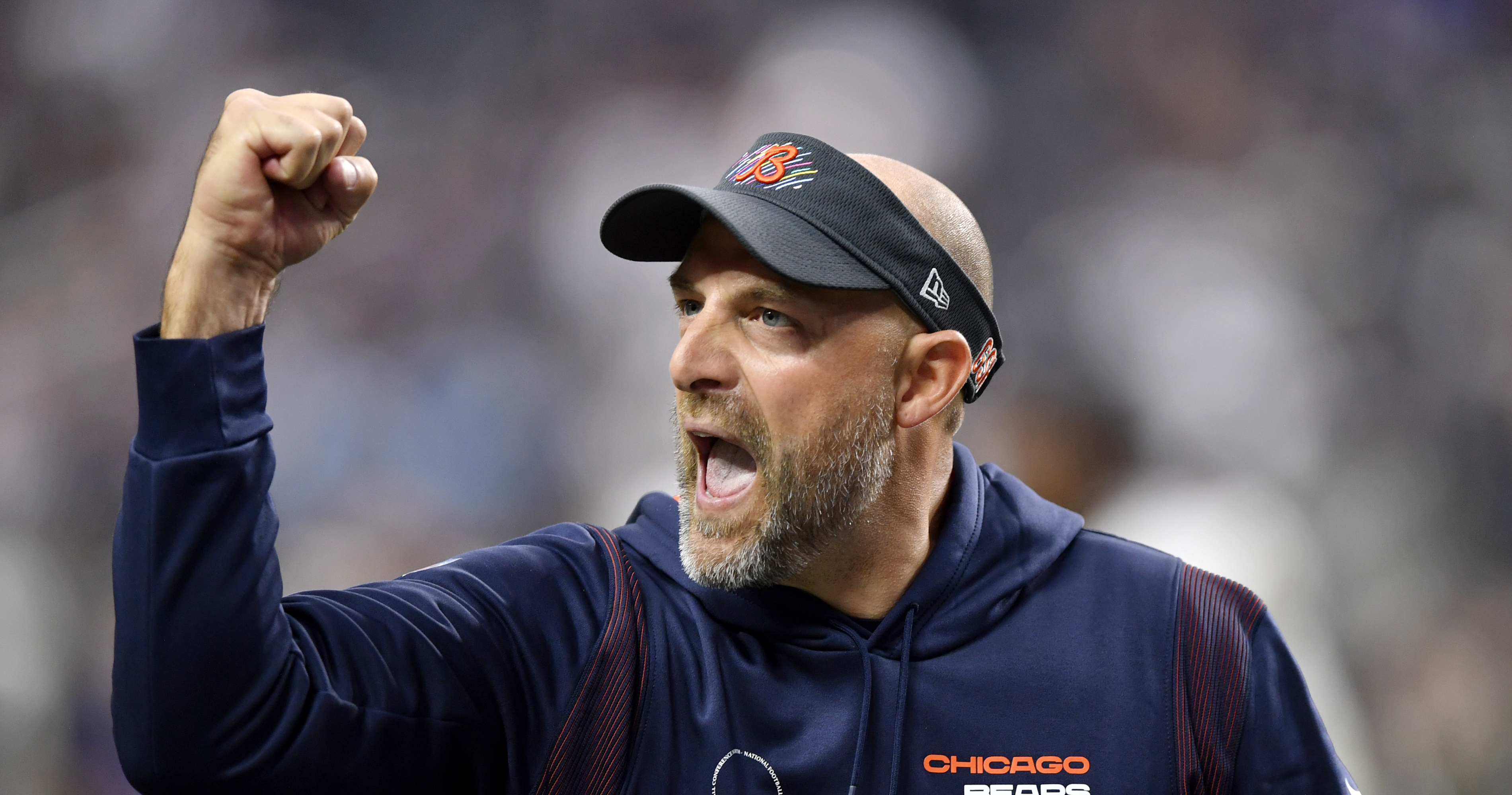 Why Bears' Matt Nagy was flagged for unsportsmanlike conduct during 'Monday  Night Football'