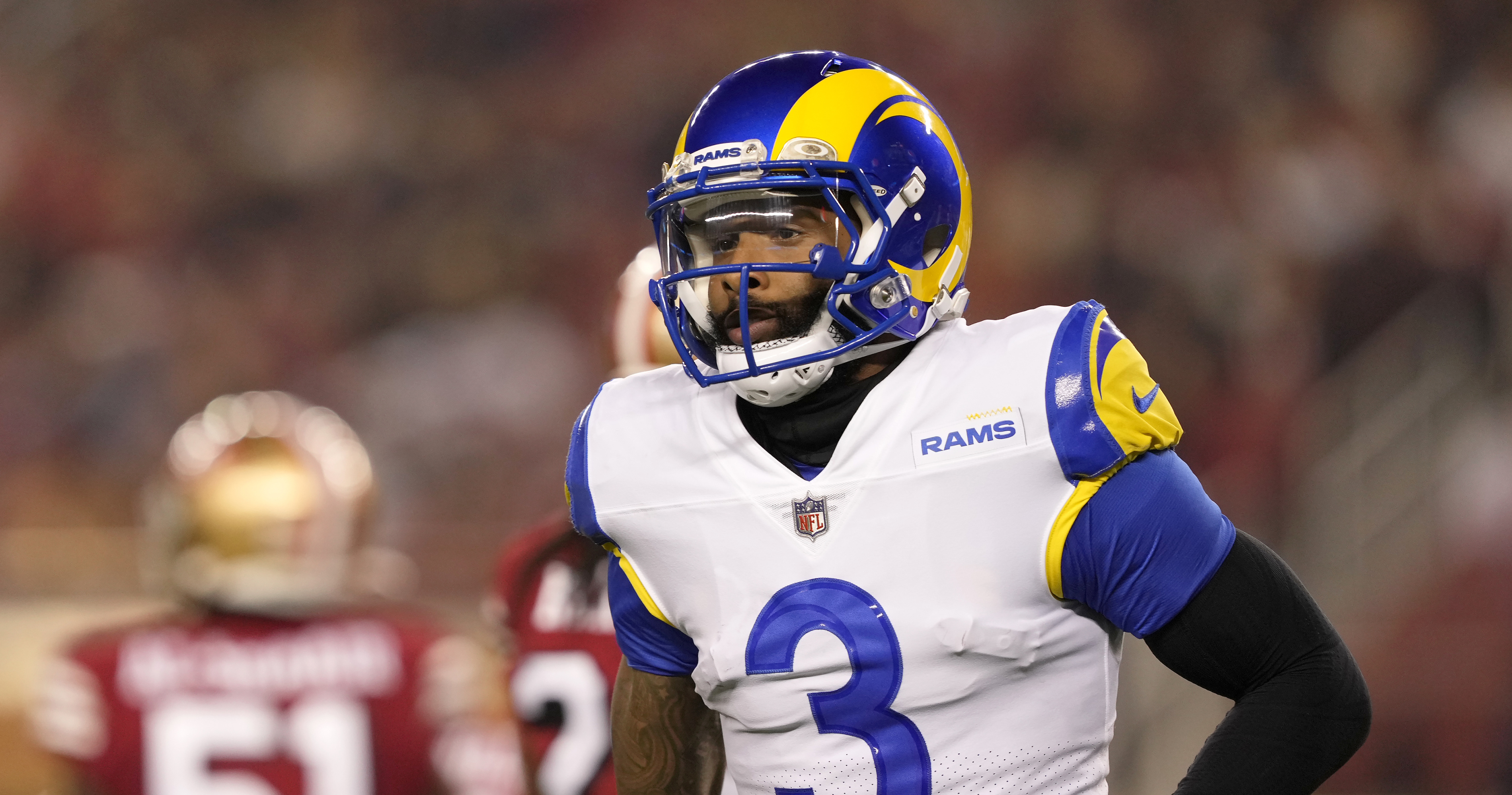 Odell Beckham Jr. has not practiced, but is on track for Rams' debut on MNF