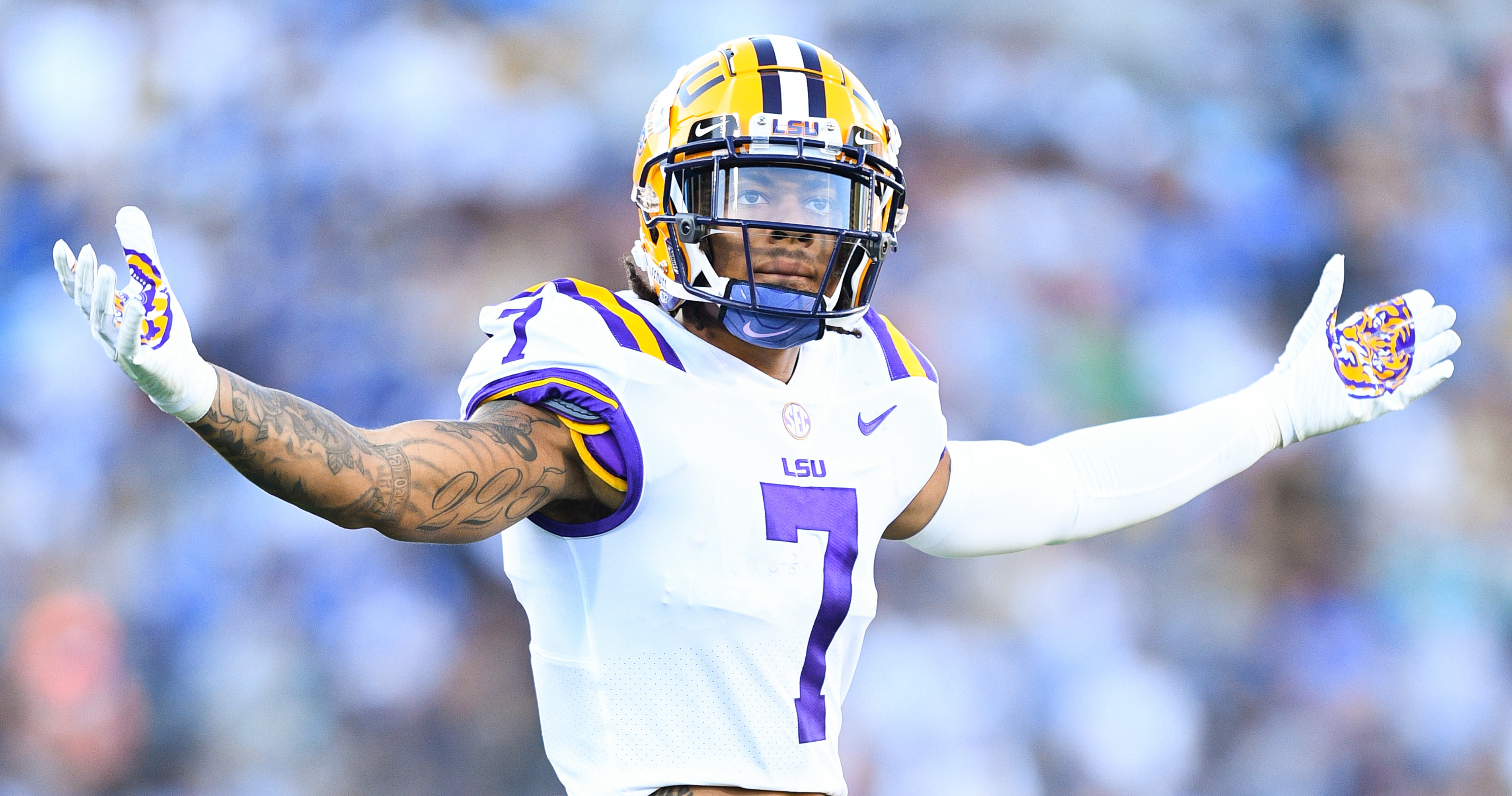 LSU top CB Stingley out indefinitely after foot procedure