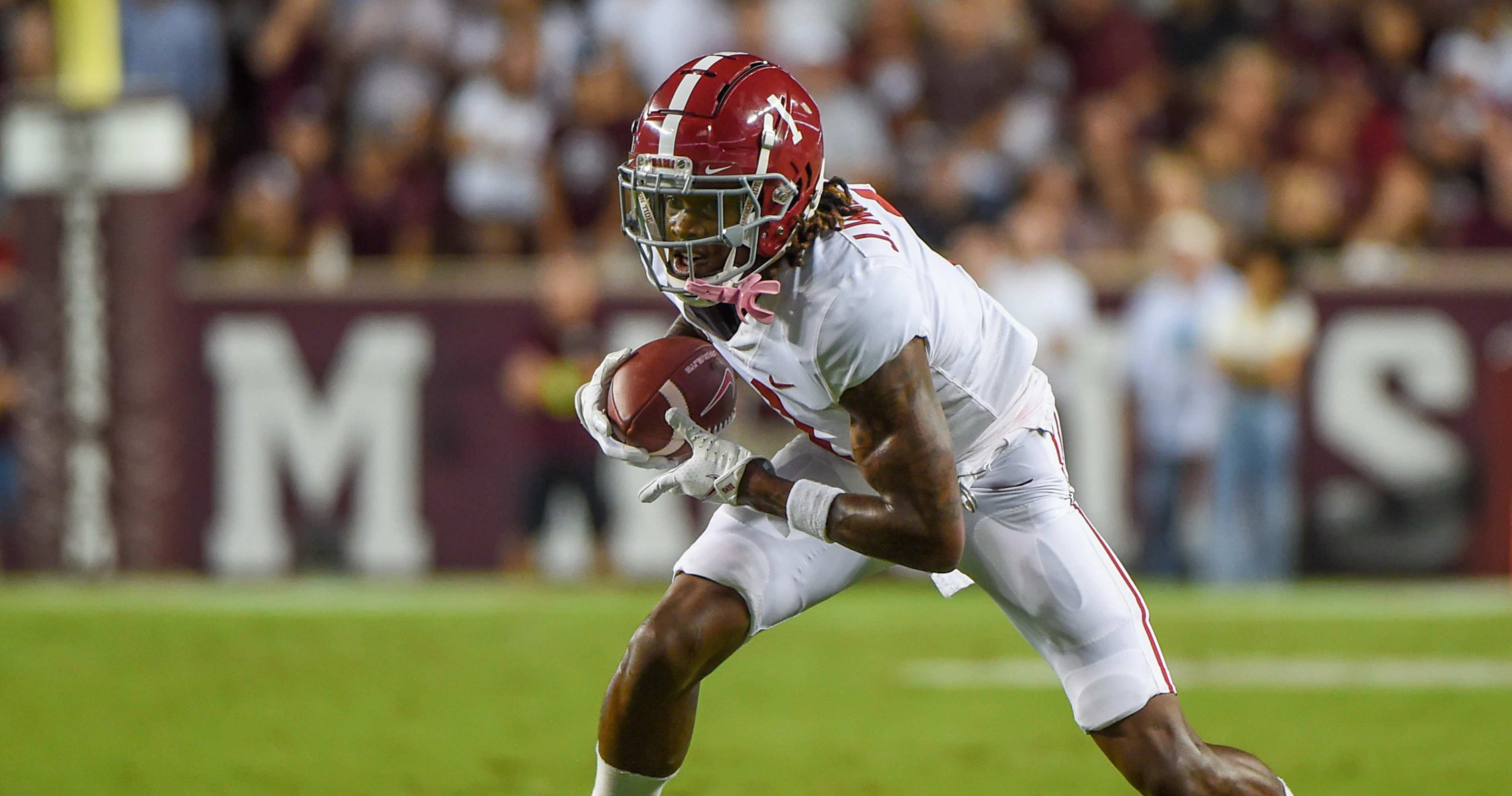 Sources - Star Alabama Crimson Tide WR Jameson Williams has torn ACL - ESPN