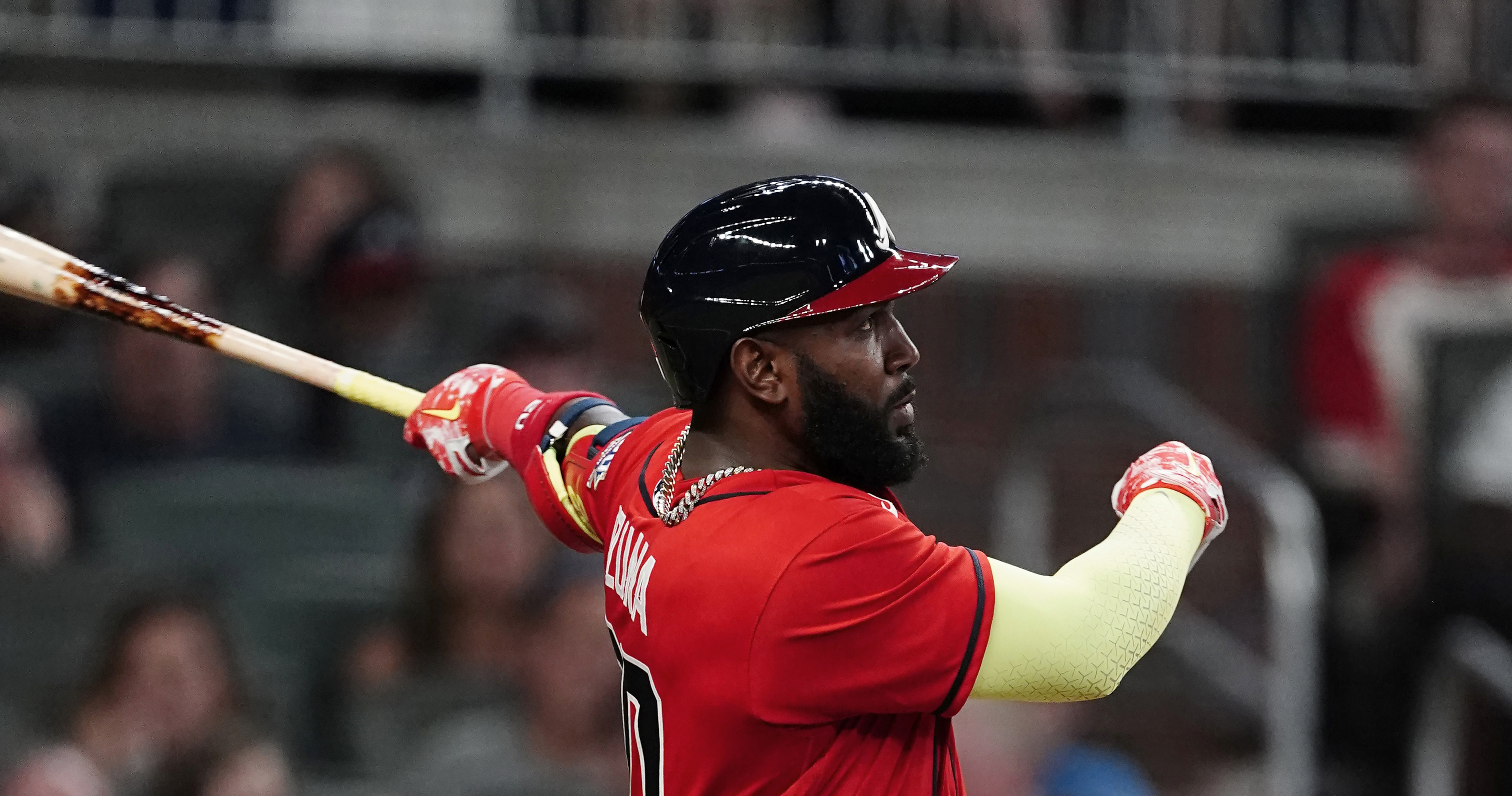 Marcell Ozuna eligible to return at start of 2022 season after domestic  violence arrest - Sports Illustrated