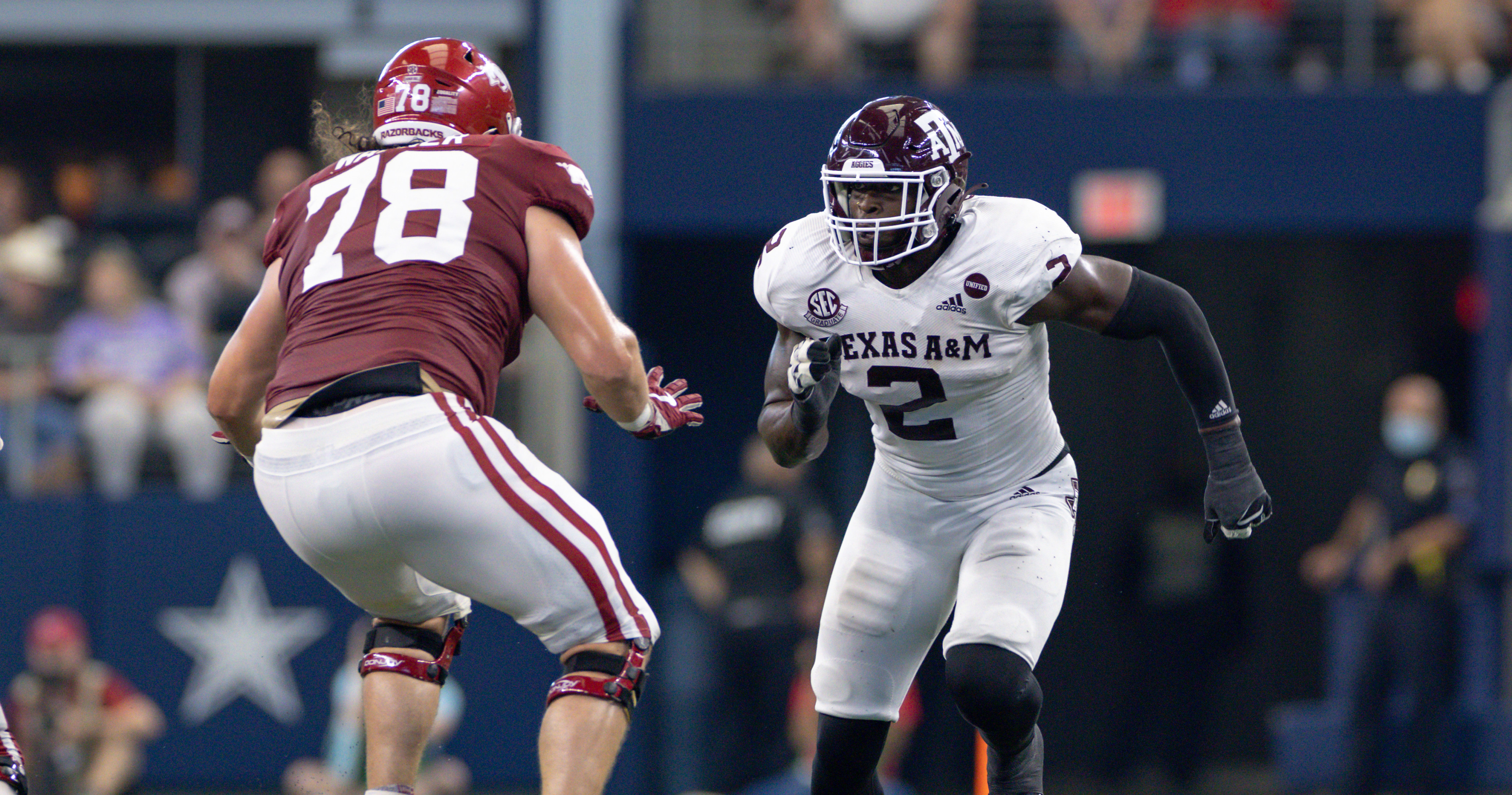 New York Jets select Texas A&M defensive end Michael Clemons in 2022 NFL  Draft