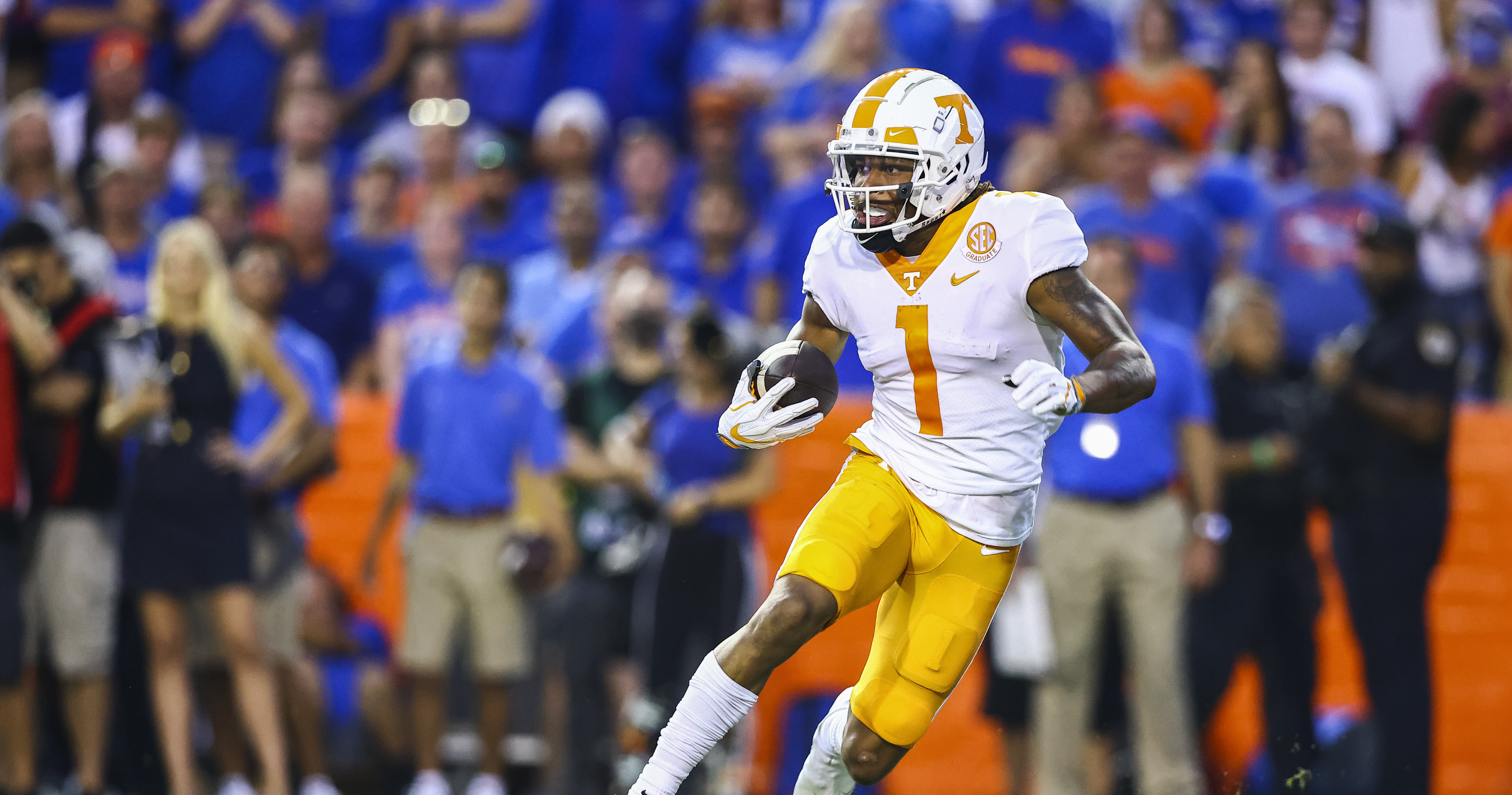 PHOTOS: Former Tennessee Vol Velus Jones at the NFL Scouting Combine