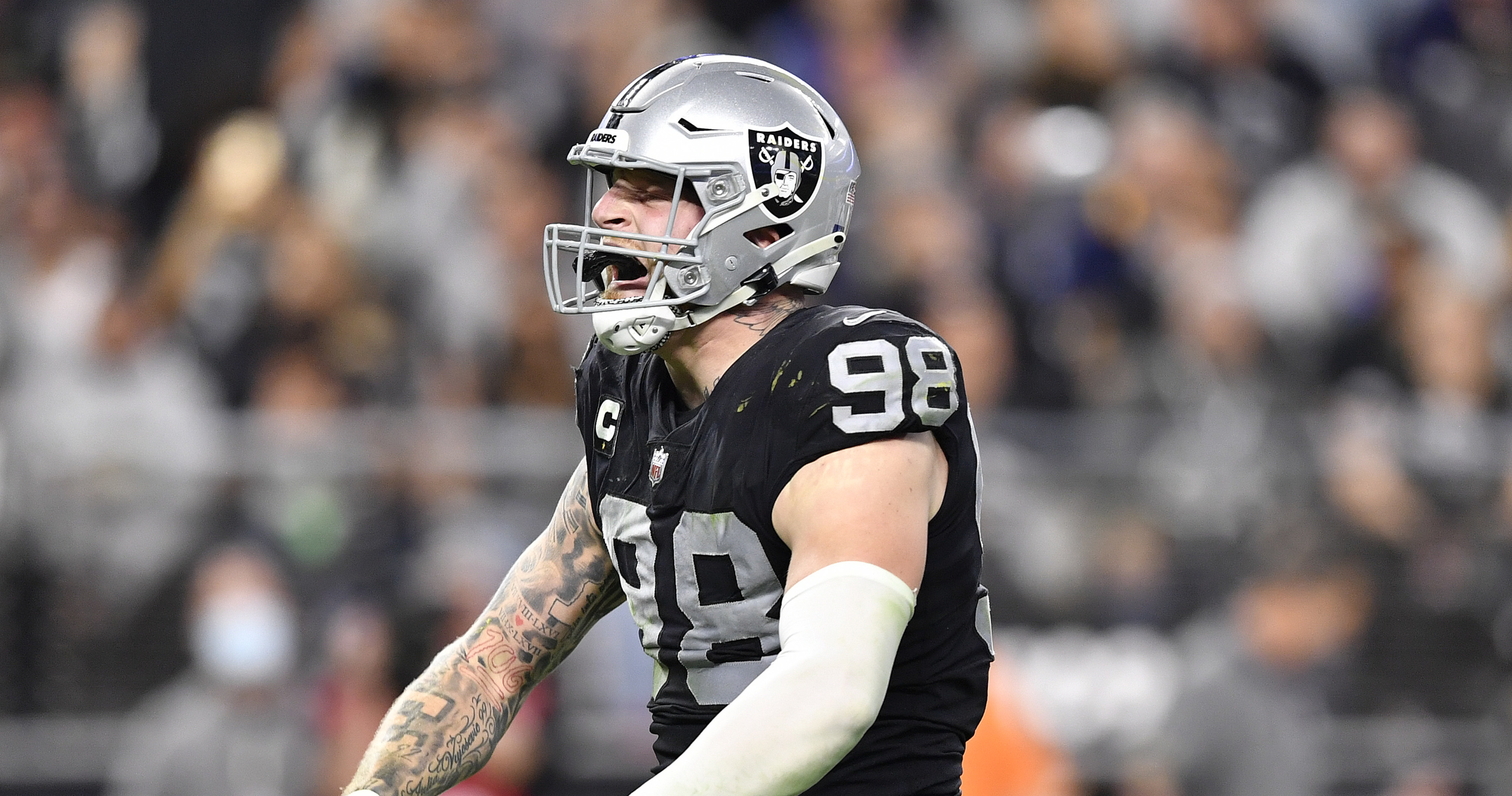 Maxx Crosby, Raiders Agree to 4-Year, $95M Contract Extension with $53M  Guaranteed, News, Scores, Highlights, Stats, and Rumors