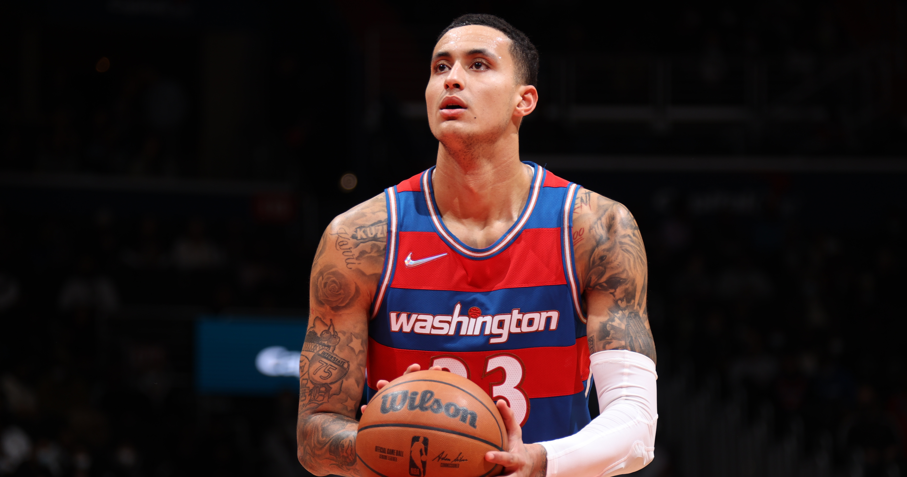 Wizards' Kyle Kuzma Says Nets Asst. David Vanterpool Deflecting Pass ...