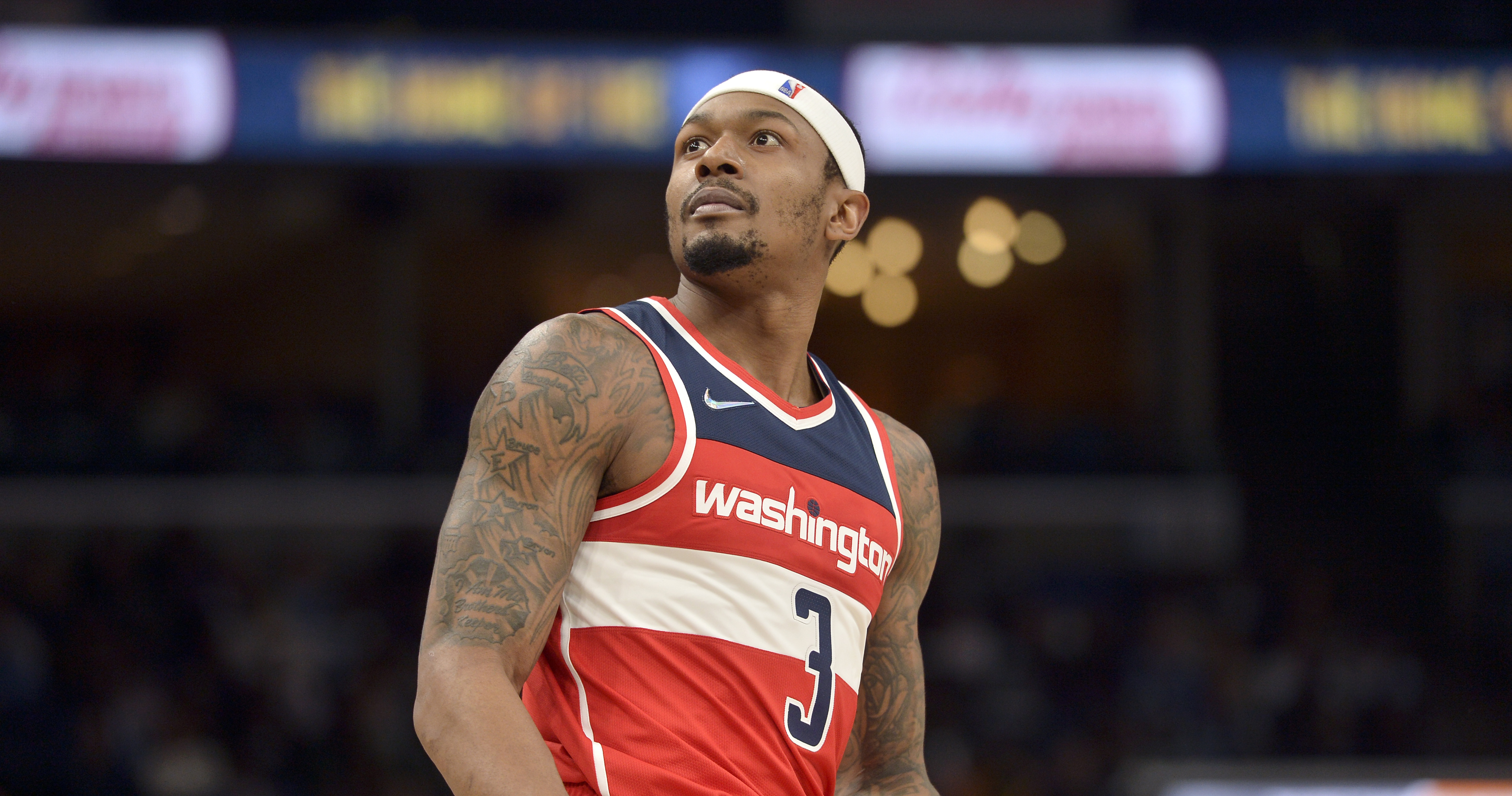 BRADLEY BEAL WASHINGTON WIZARDS 2022-23 CITY EDITION JERSEY