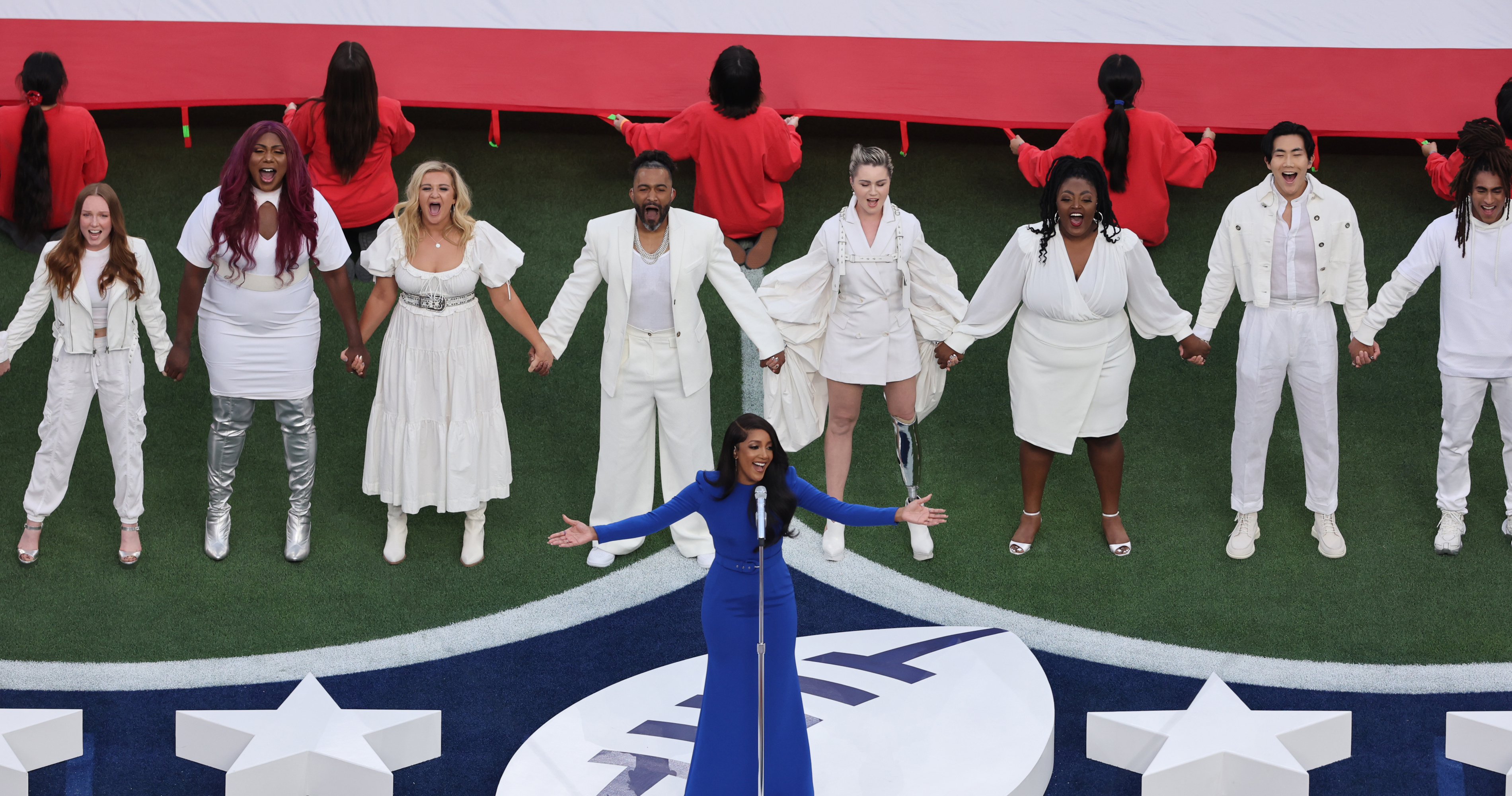 Super Bowl 56: Mickey Guyton national anthem performance betting odds