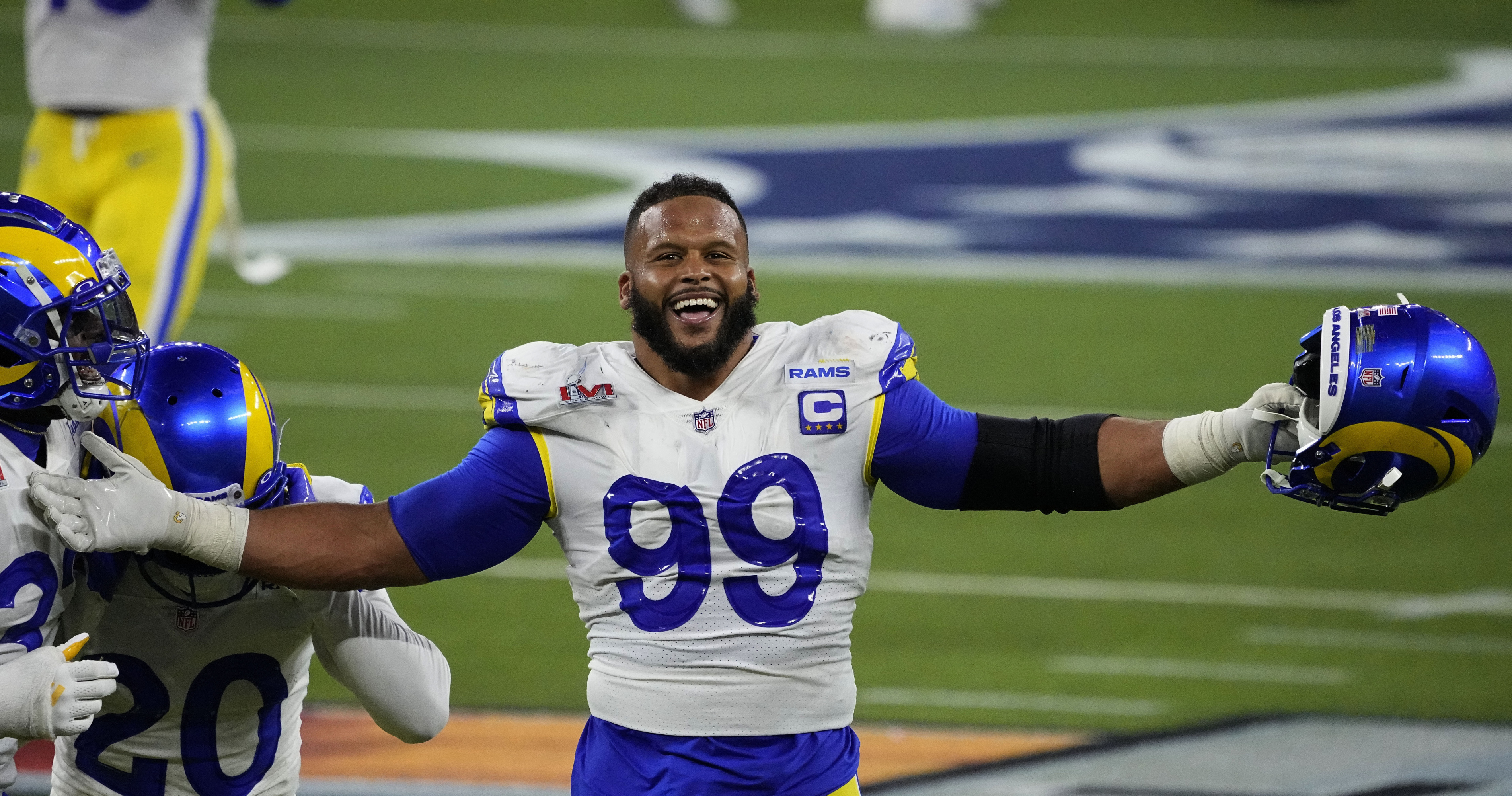 Super Bowl 2022: Aaron Donald seals Rams' amid retirement rumors