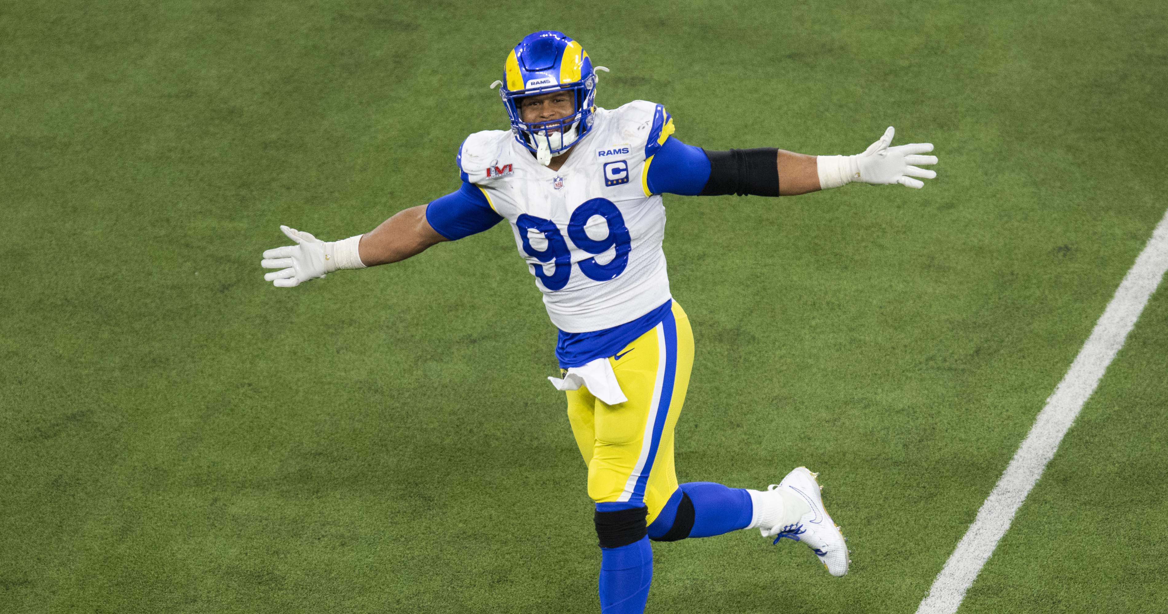 Rams defensive lineman Aaron Donald and wide receiver Cooper Kupp