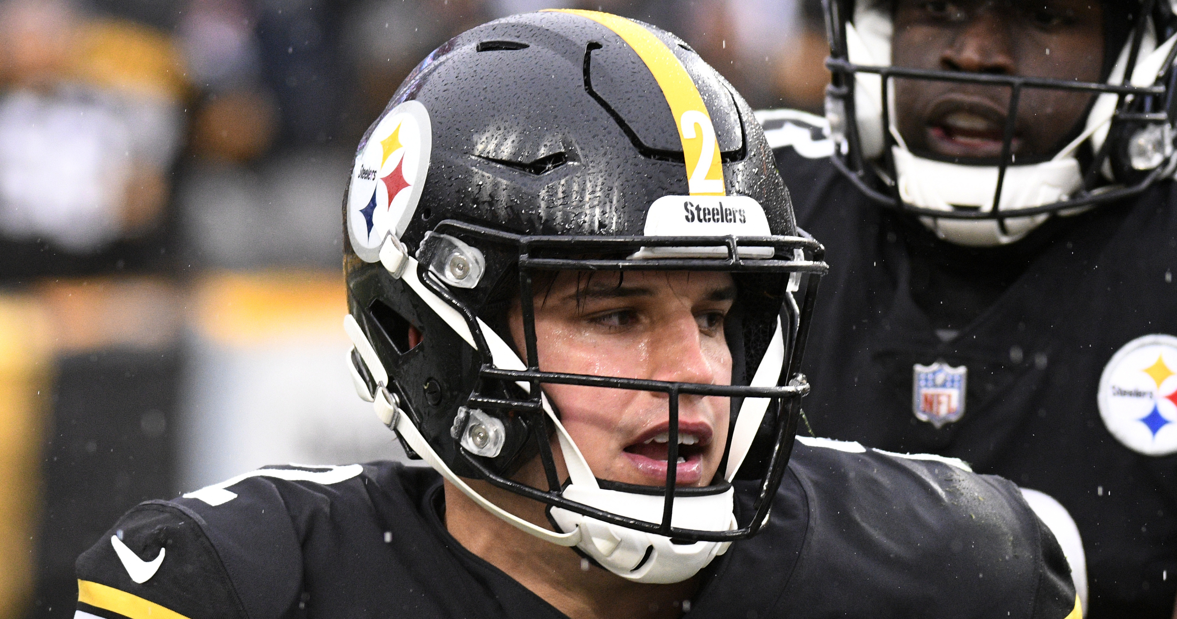 Mason Rudolph, Dwayne Haskins excited at prospect of competing to be  Steelers' QB1 next season