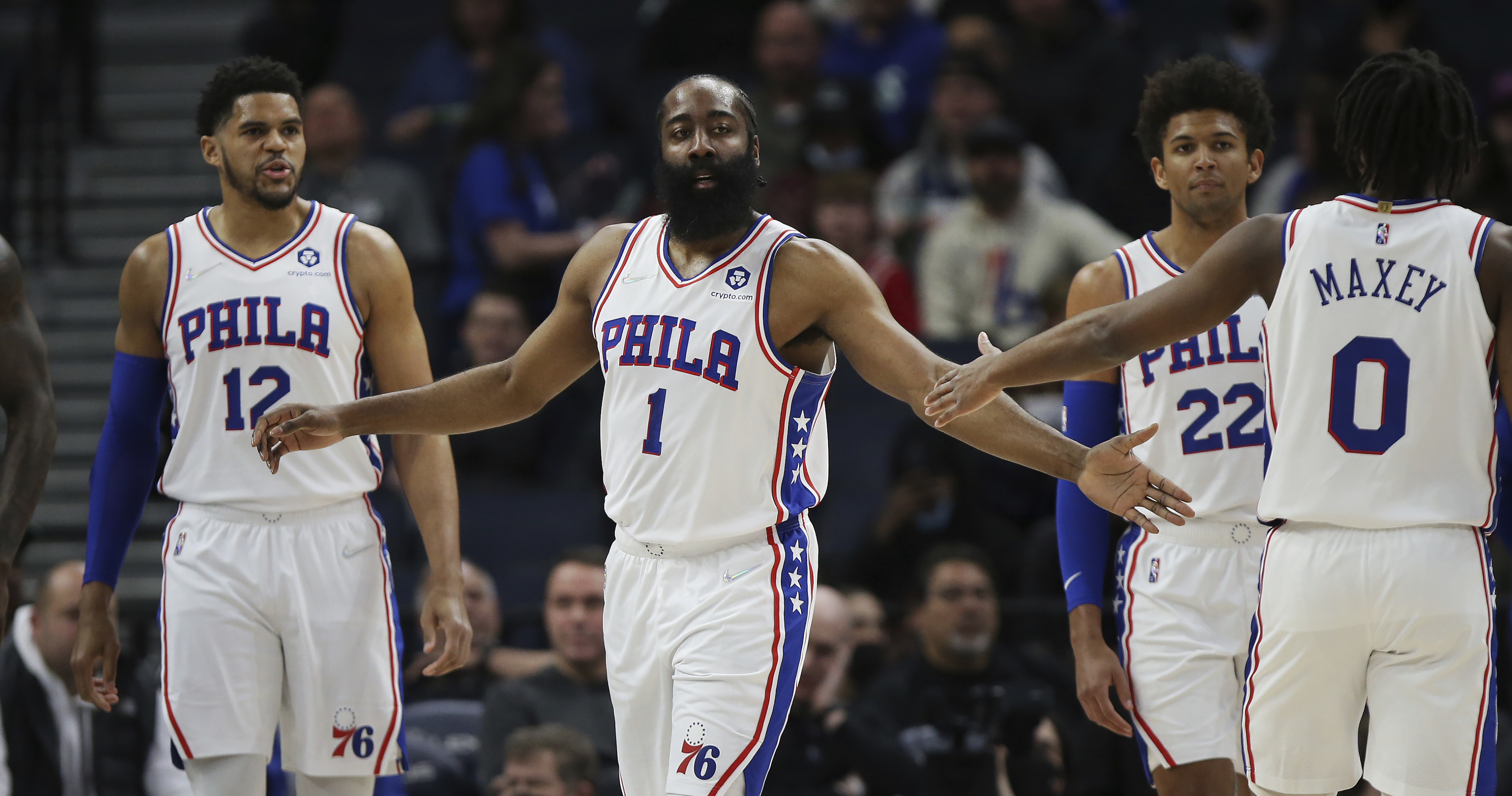 James Harden Dazzles With 27 And 12 In 76ers Debut As Philly Routs T ...