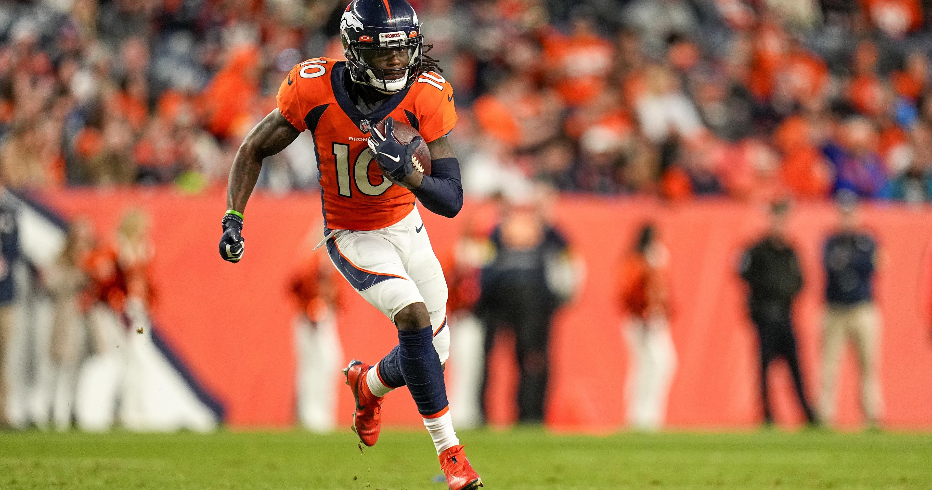 Broncos' Jerry Jeudy experiences range of emotions amid Aaron Rodgers  decision, Russell Wilson trade