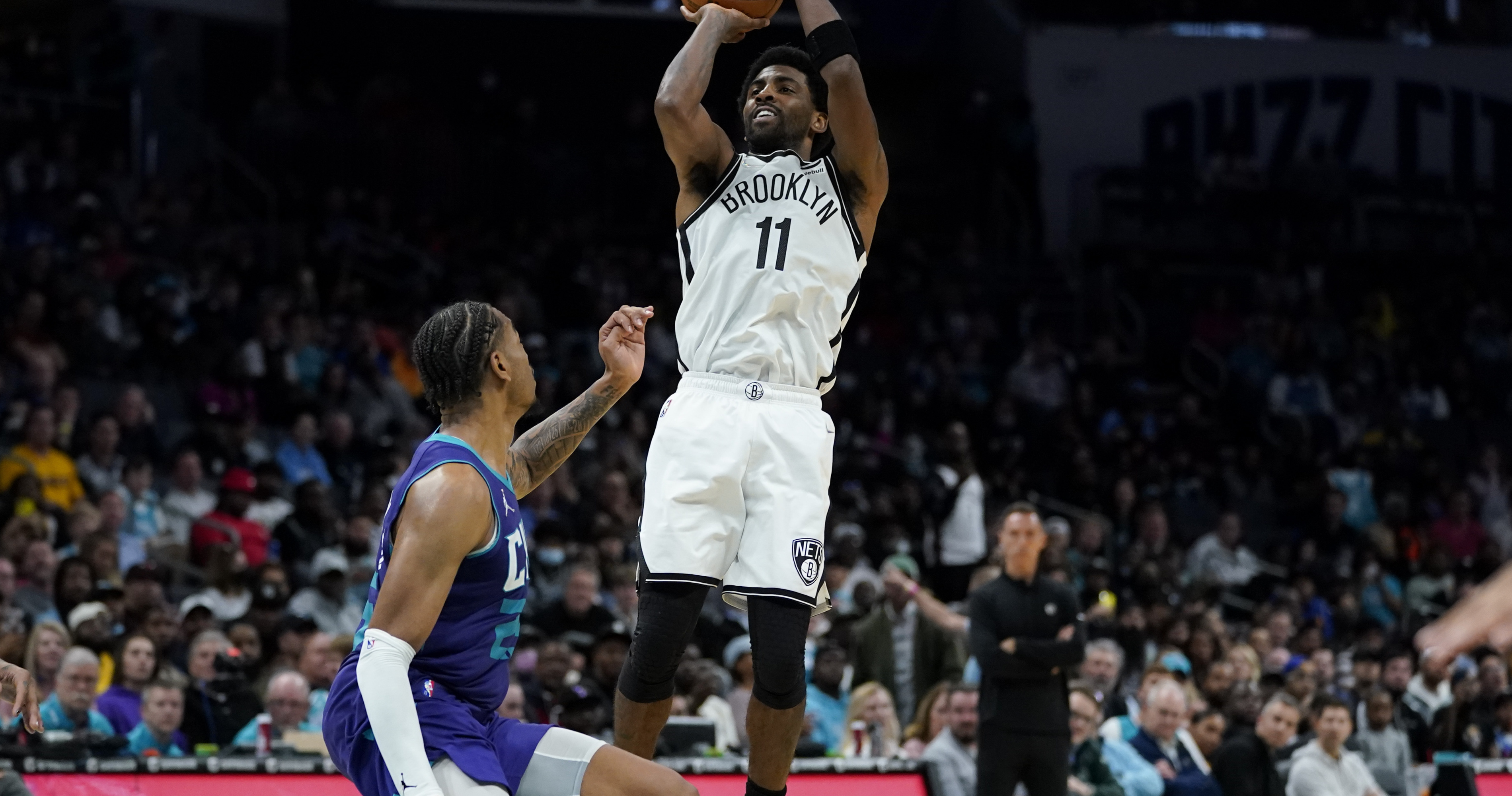 Kyrie Irving Erupts For 50 Points, Drills Nine 3s As Nets Beat Hornets ...