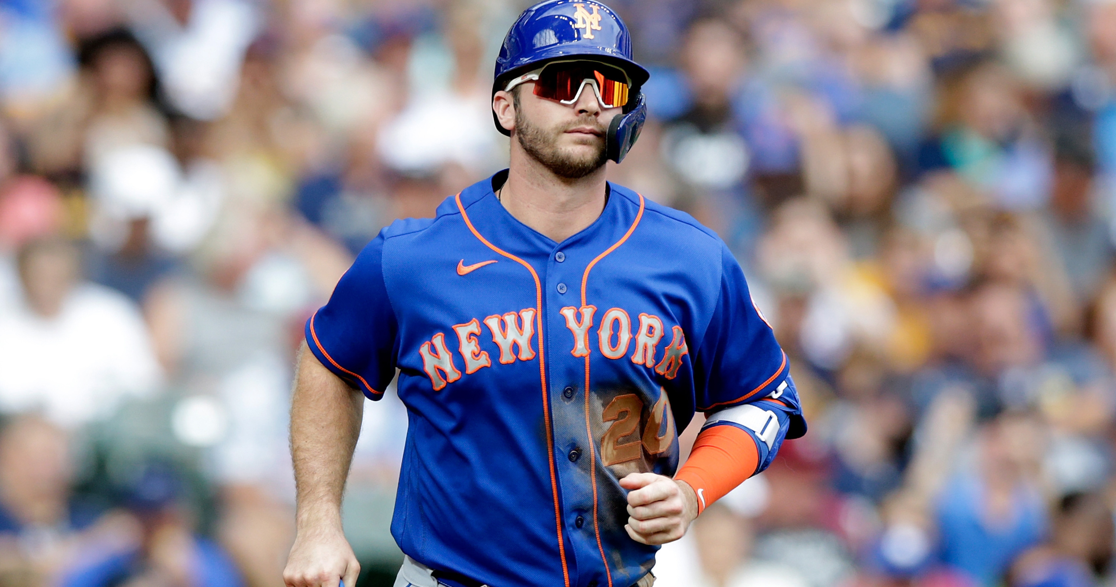 MLB Star Pete Alonso Involved In Terrifying Rollover Car Crash