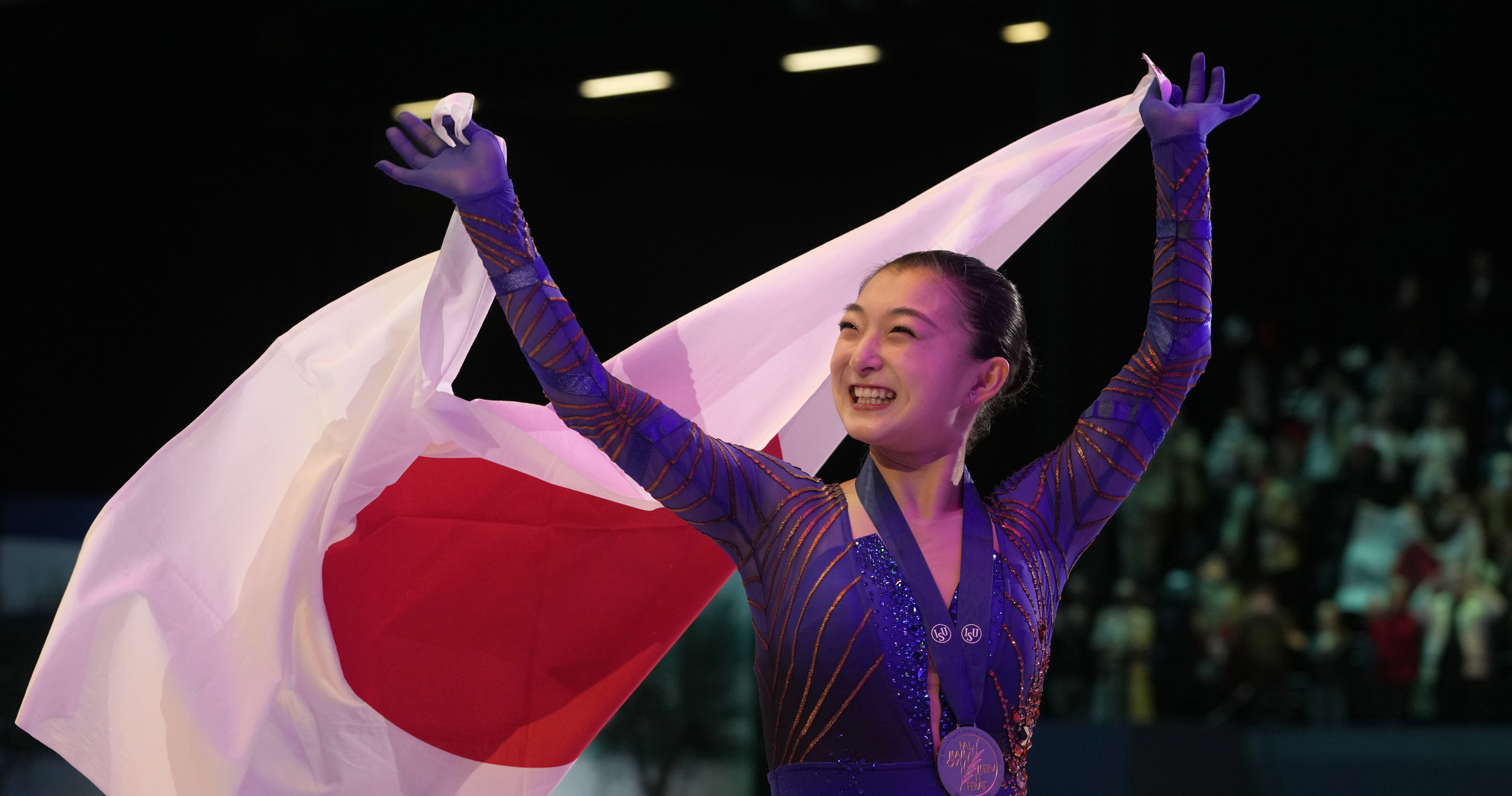 Kaori Sakamoto Wins Women's Title at World Figure Skating Championships