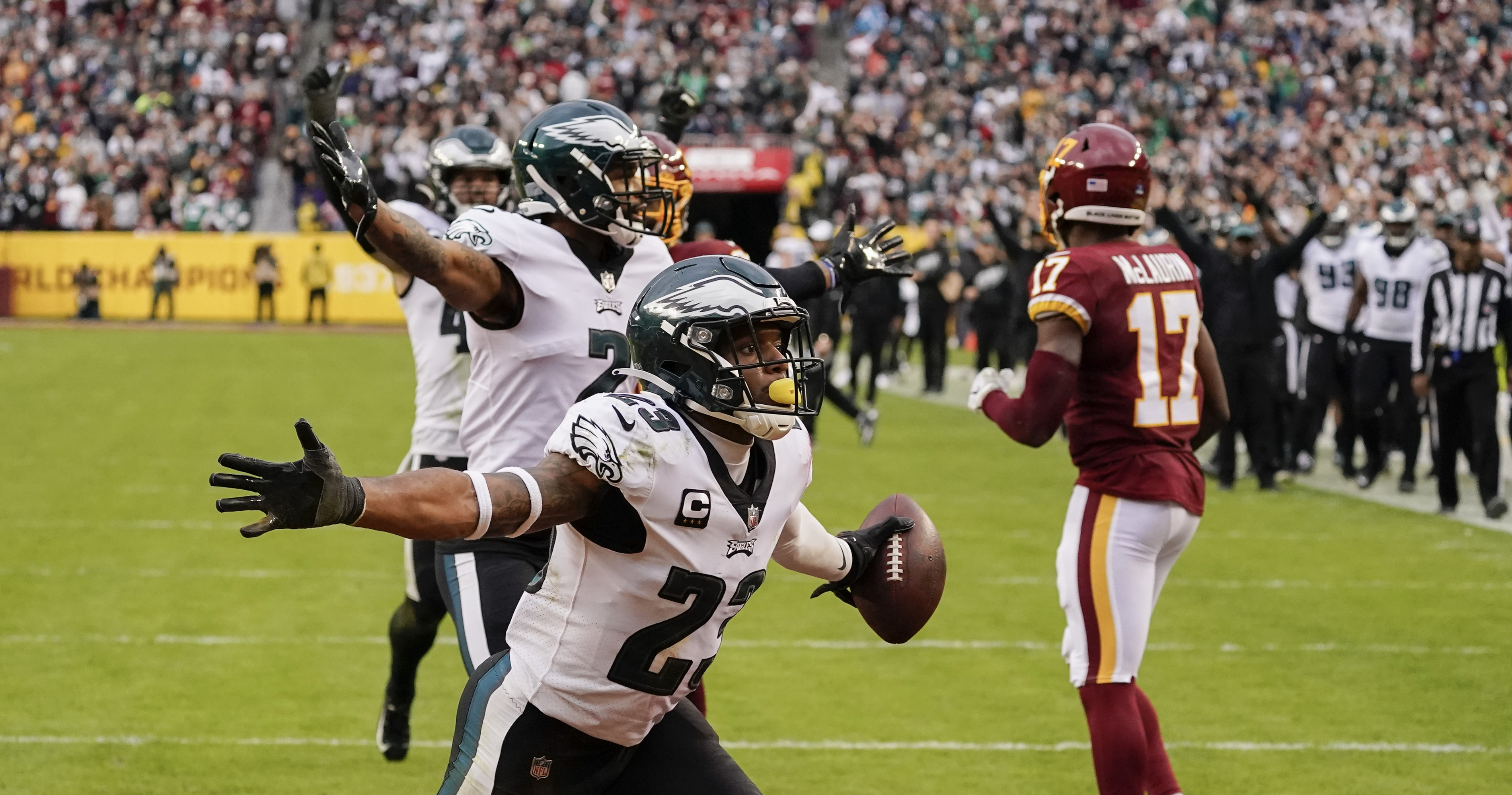 RODNEY MCLEOD NAMED 2022 NFLPA ALAN PAGE COMMUNITY AWARD WINNER