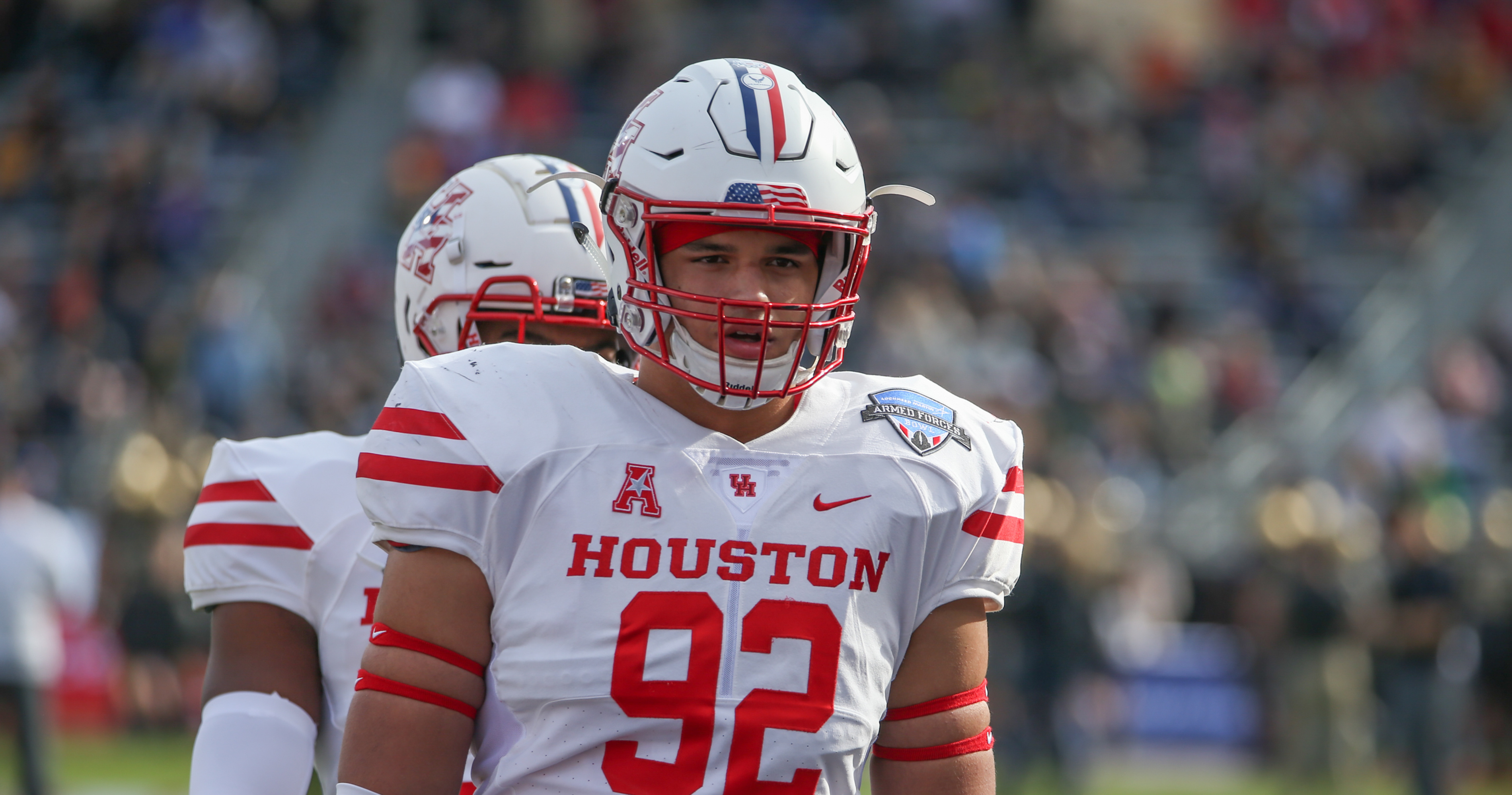 Raiders NFL Draft: Logan Hall, DT, Houston scouting report - Silver And  Black Pride