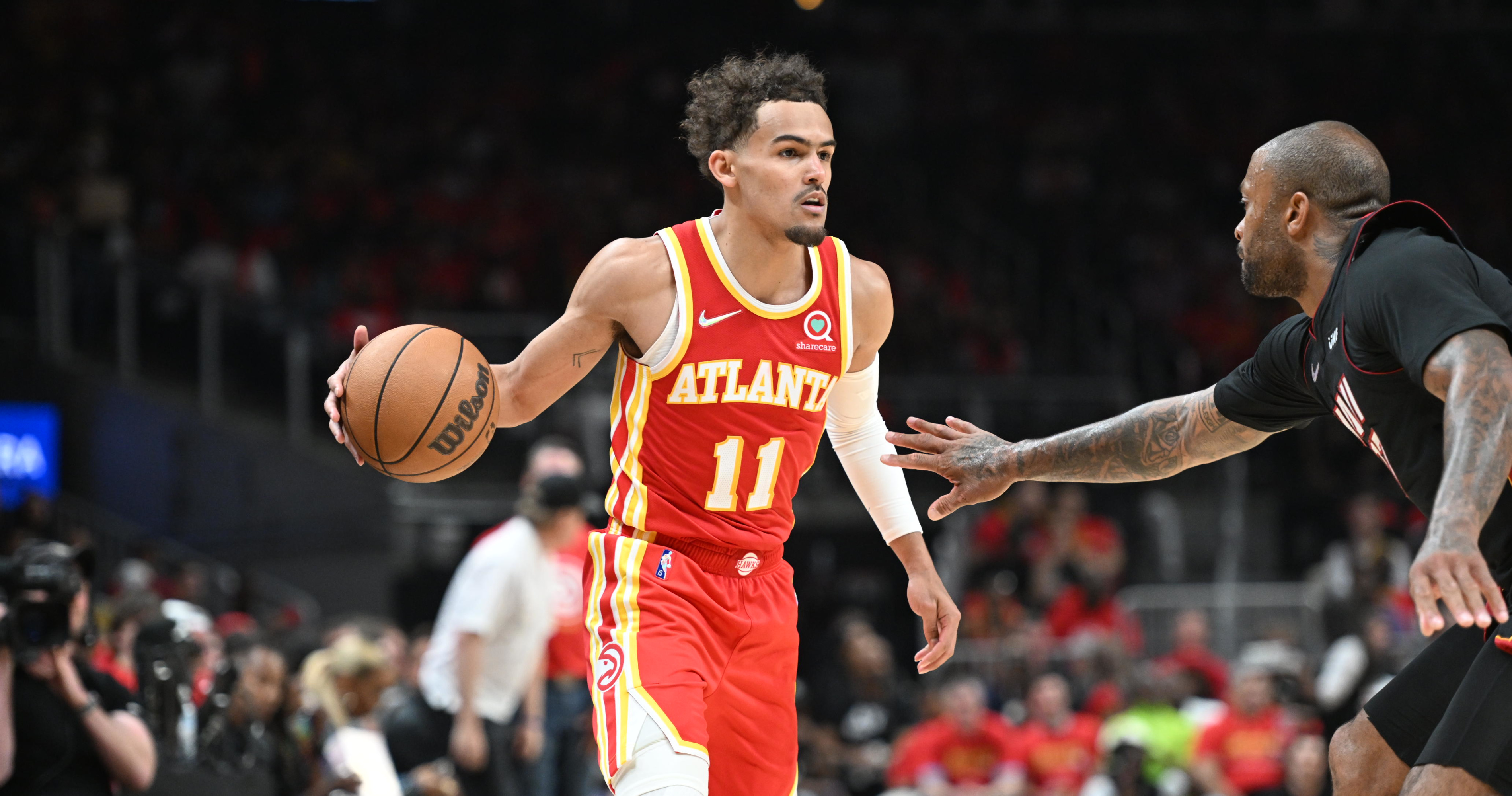 Fans React As Trae Young's Late Bucket Gives Hawks Dramatic Game 3 Win ...